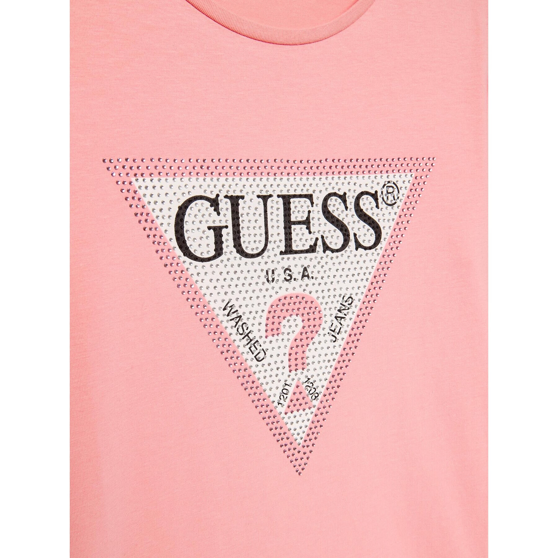 Guess Halenka J2YI50 K6YW1 Růžová Regular Fit - Pepit.cz