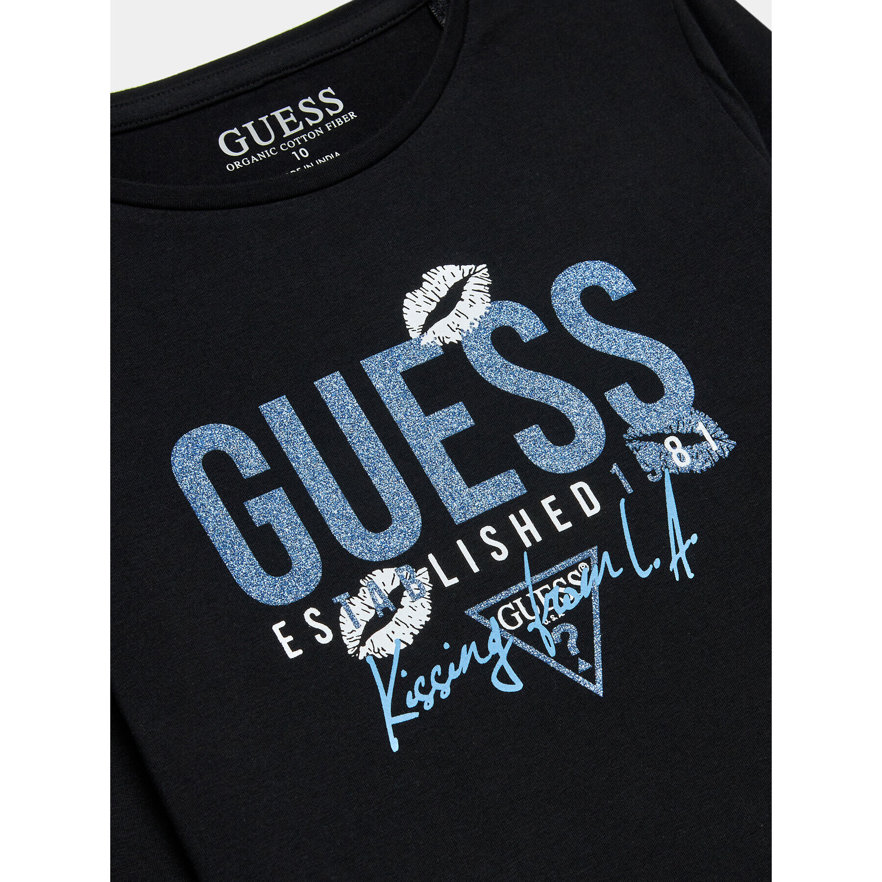 Guess Halenka J3BI16 J1314 Černá Regular Fit - Pepit.cz