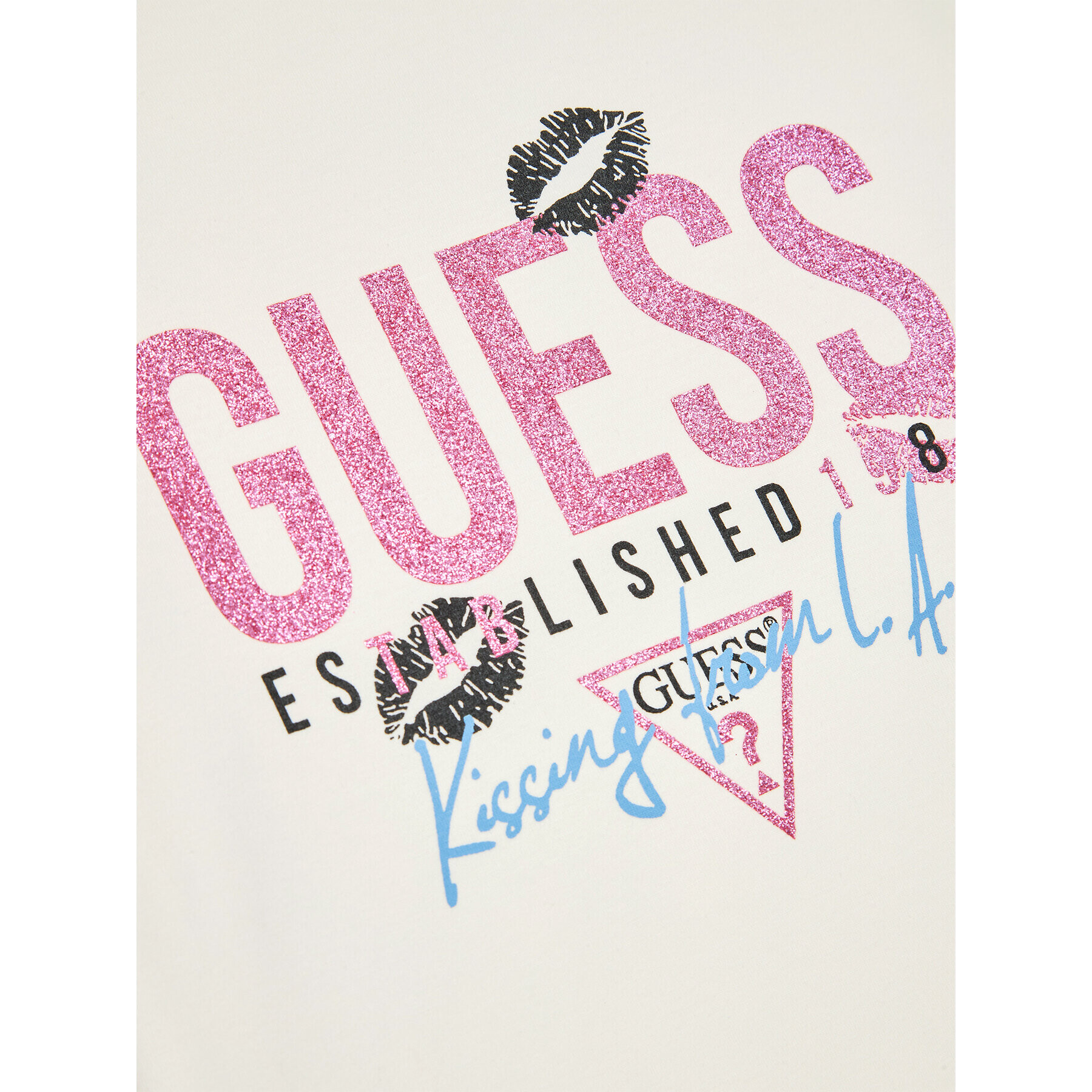 Guess Halenka J3BI16 J1314 Écru Regular Fit - Pepit.cz