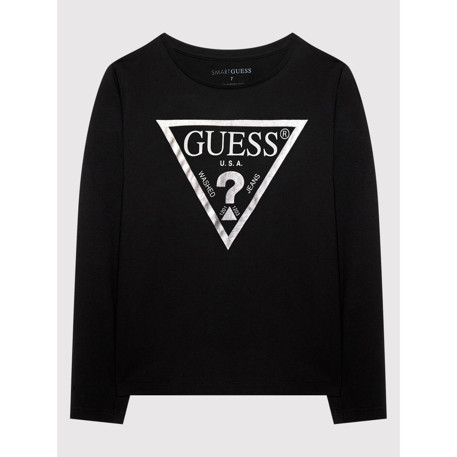 Guess Halenka J84I36 K8HM0 Černá Regular Fit - Pepit.cz