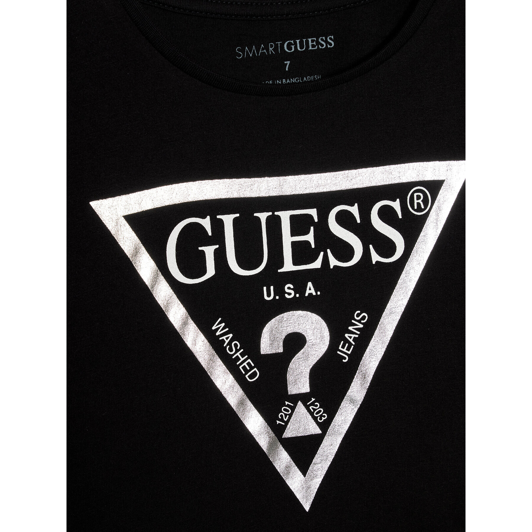 Guess Halenka J84I36 K8HM0 Černá Regular Fit - Pepit.cz