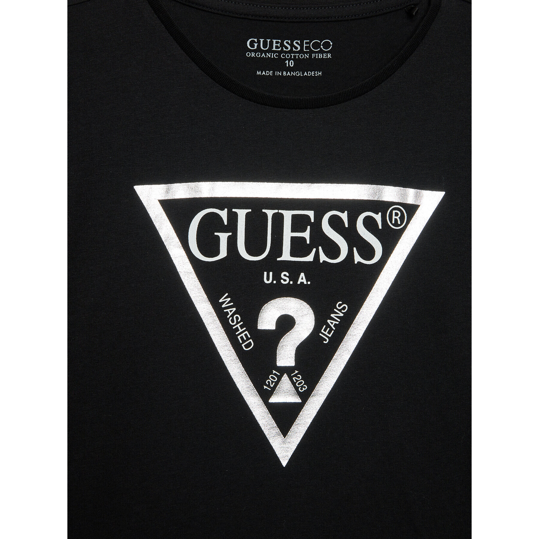 Guess Halenka J84I36 K8HM0 Černá Regular Fit - Pepit.cz