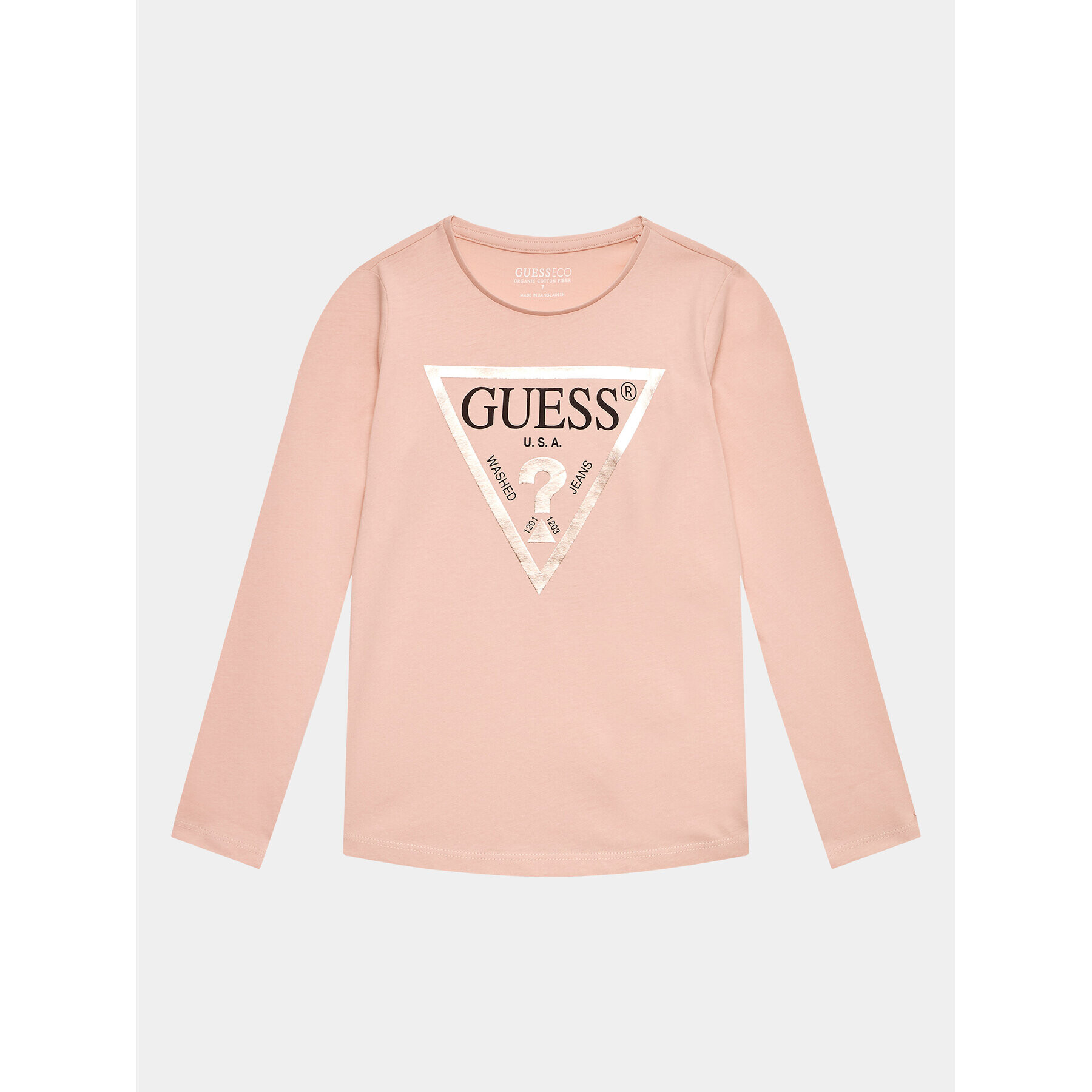 Guess Halenka J84I36 K8HM0 Růžová Regular Fit - Pepit.cz