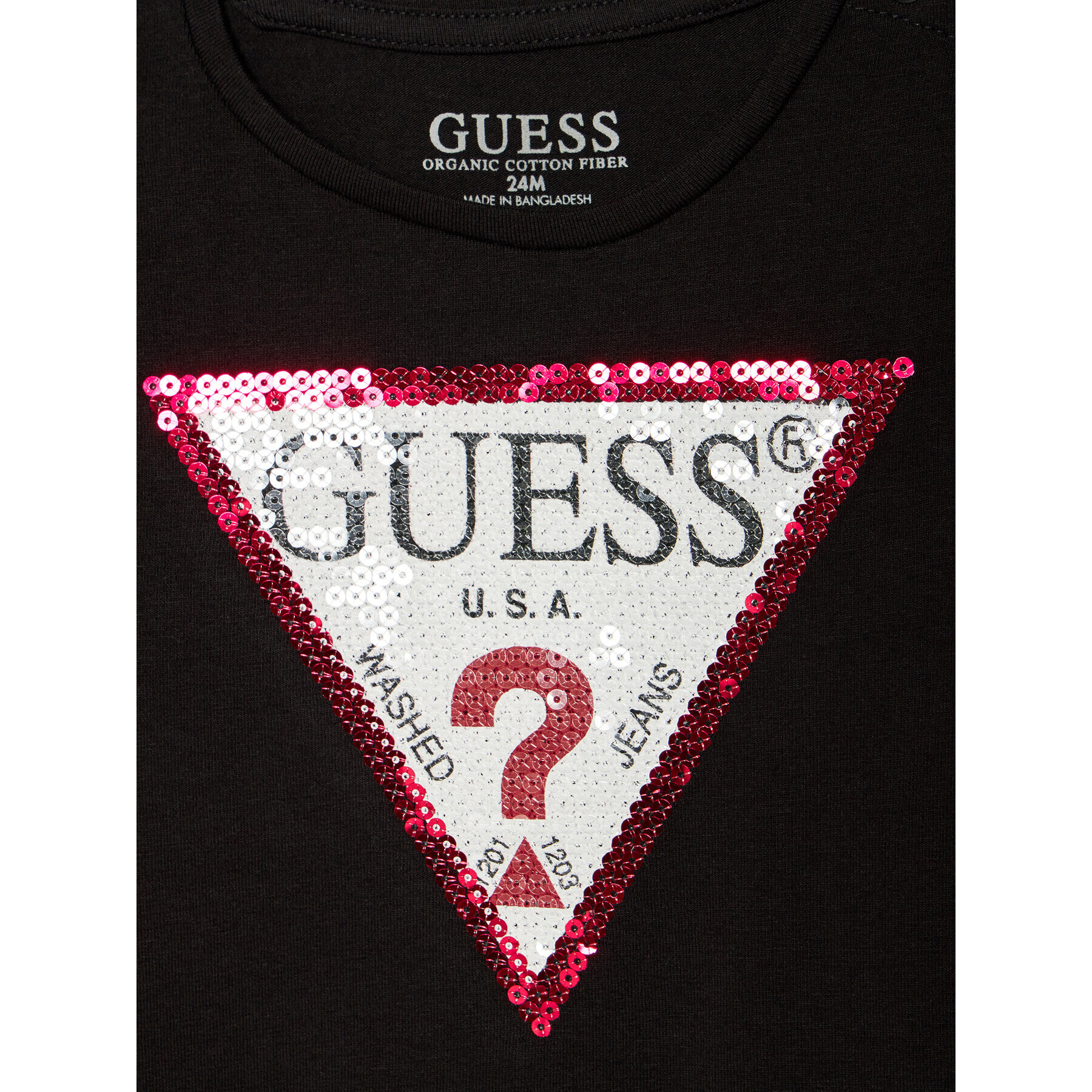 Guess Halenka K1YI29 K6YW1 Černá Regular Fit - Pepit.cz