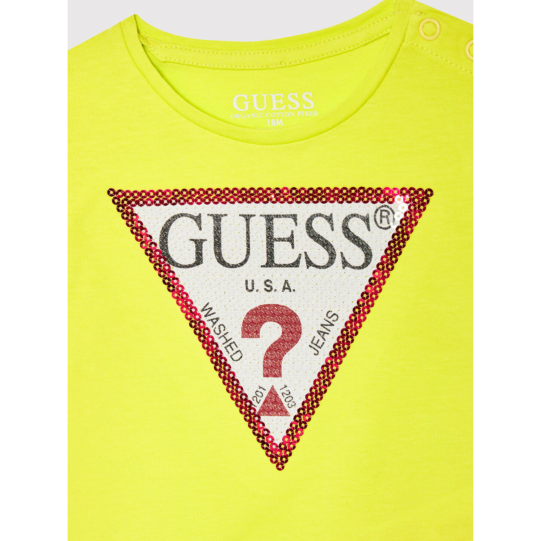 Guess Halenka K1YI29 K6YW1 Zelená Regular Fit - Pepit.cz