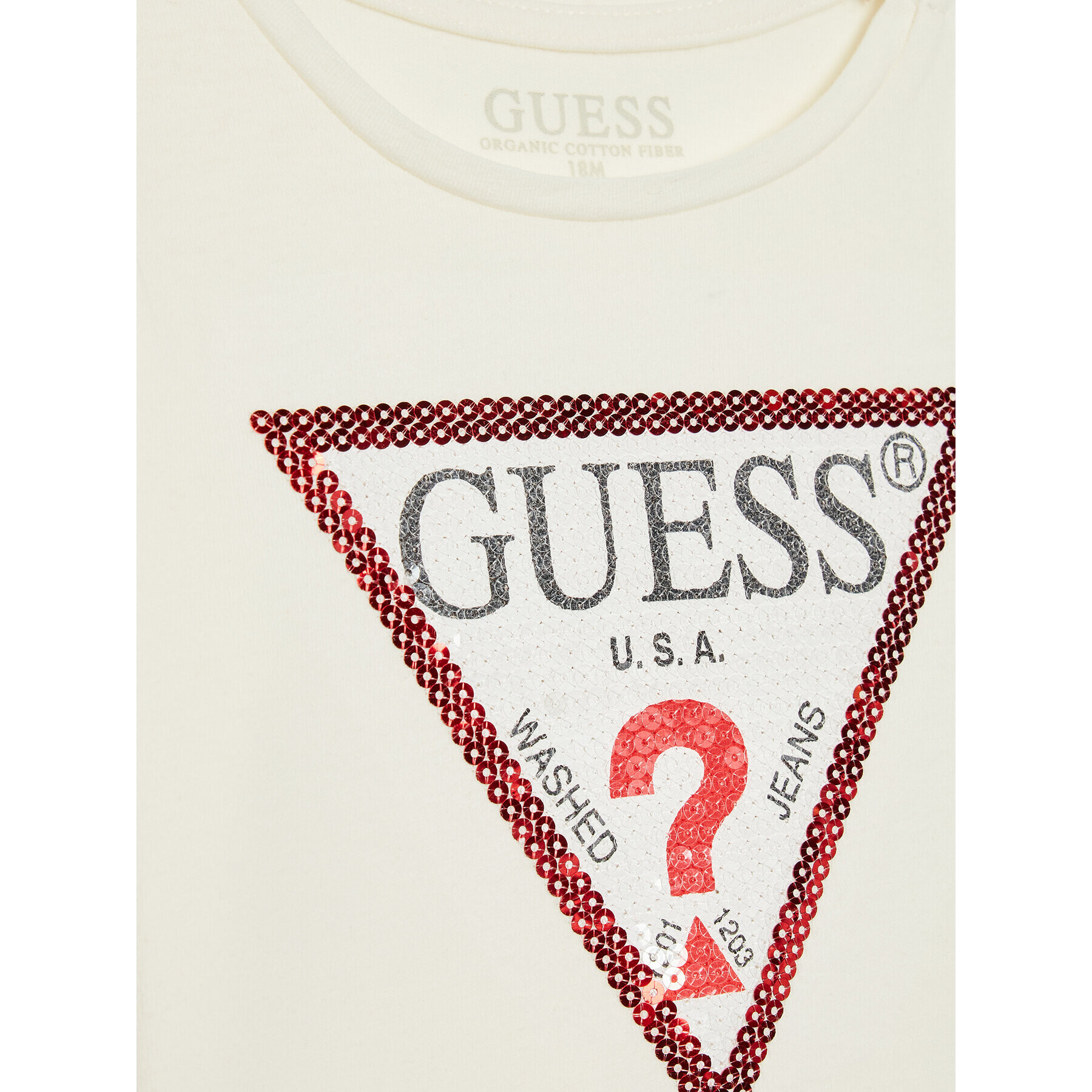 Guess Halenka K2BI23 K6YW1 Bílá Regular Fit - Pepit.cz