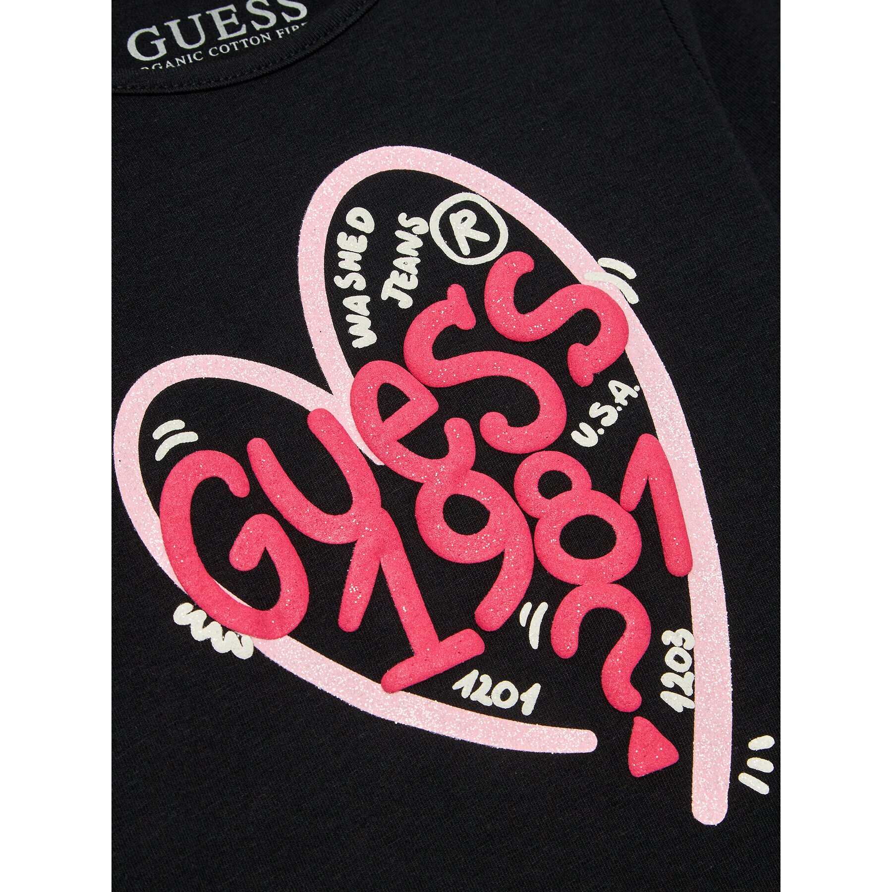 Guess Halenka K3BI04 J1314 Černá Regular Fit - Pepit.cz