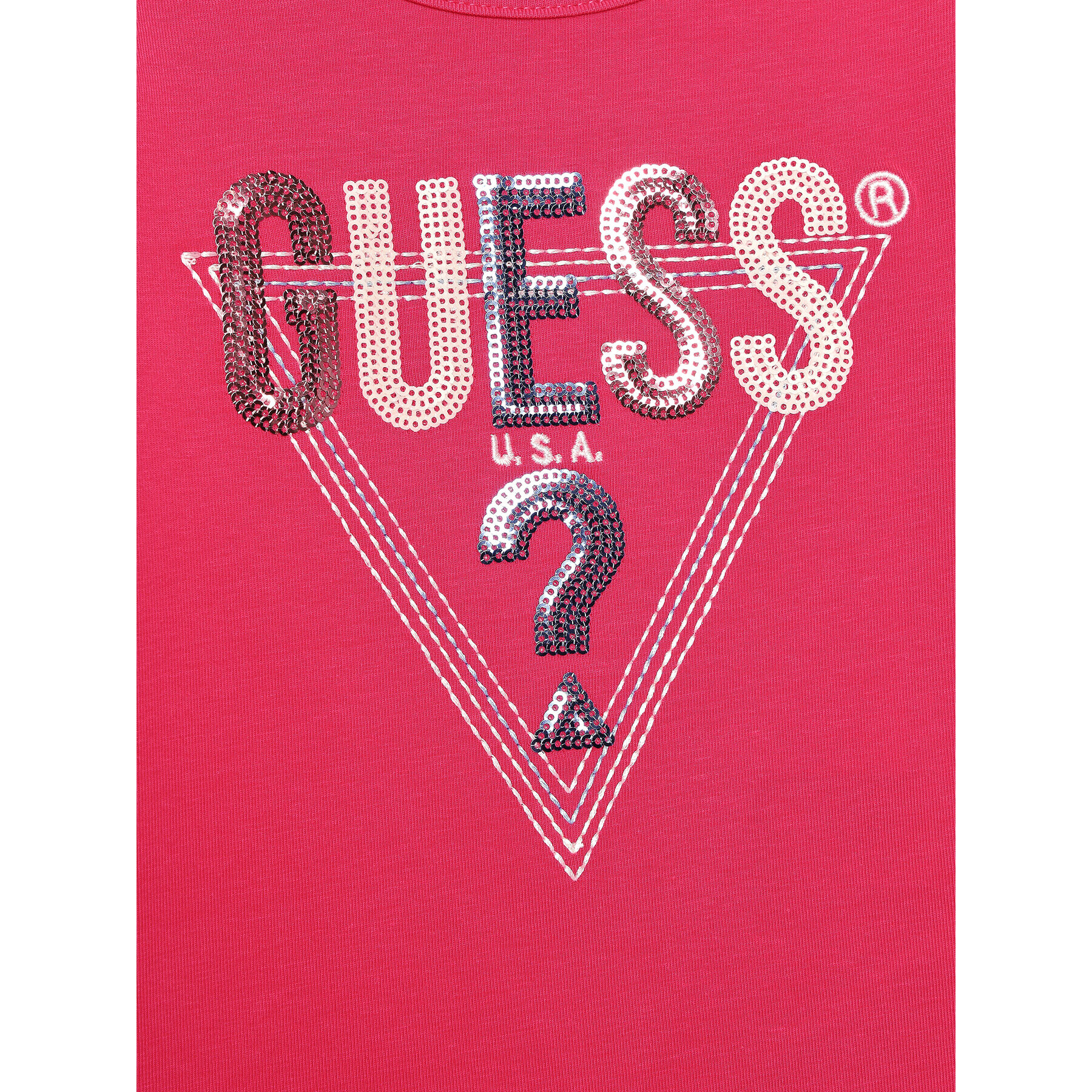 Guess Halenka K3BI15 J1314 Růžová Regular Fit - Pepit.cz