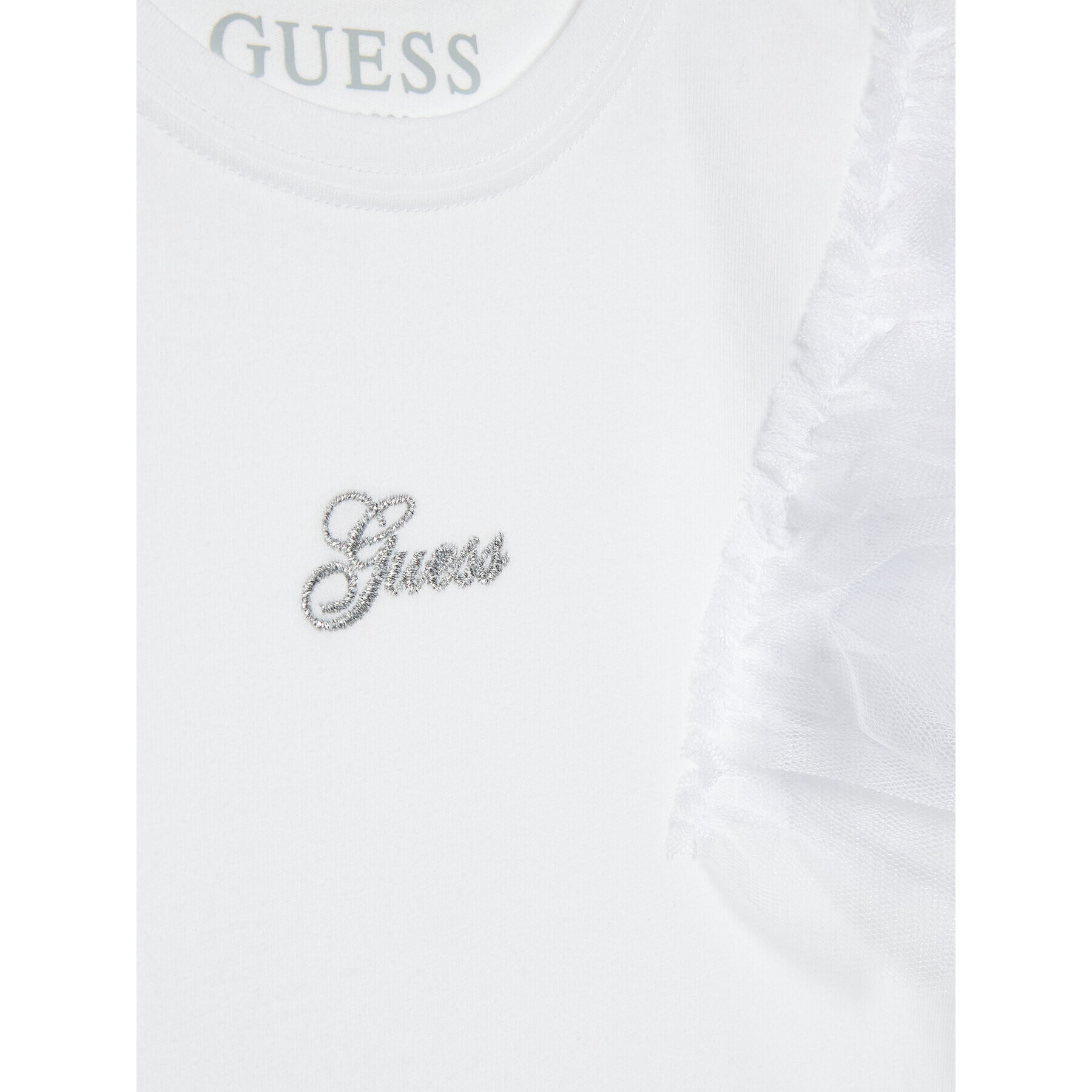 Guess Halenka K3RI10 K6YW0 Bílá Regular Fit - Pepit.cz