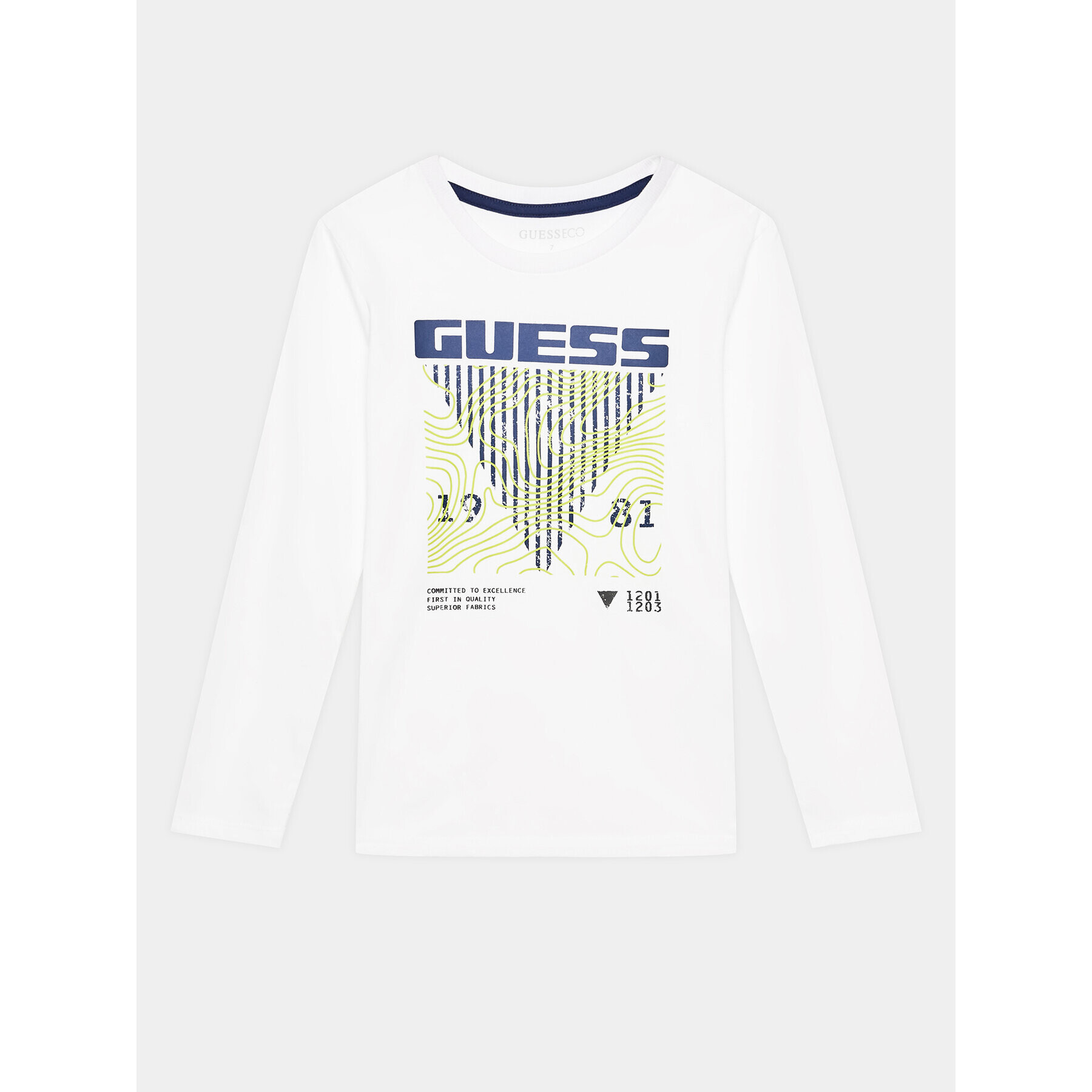 Guess Halenka L3BI29 I3Z13 Bílá Regular Fit - Pepit.cz