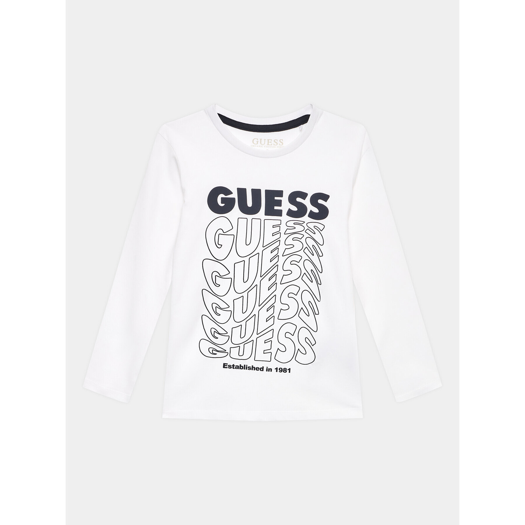 Guess Halenka L3BI38 I3Z14 Bílá Regular Fit - Pepit.cz