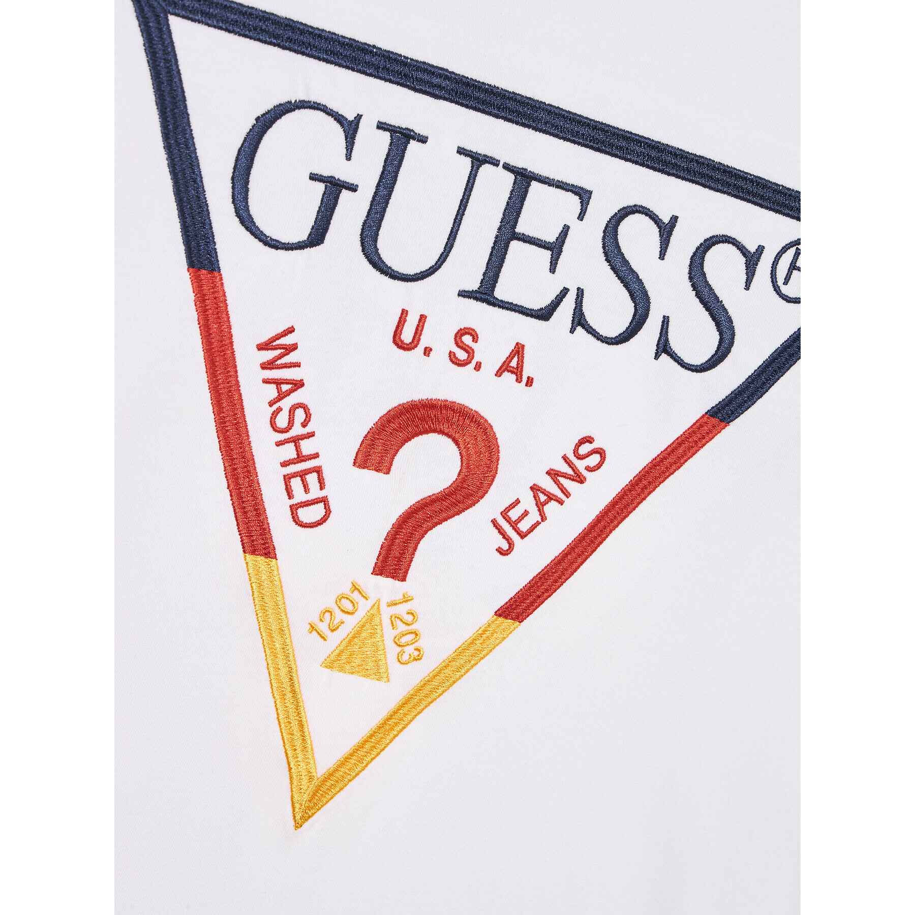 Guess Halenka L3YI43 K8HM4 Bílá Regular Fit - Pepit.cz