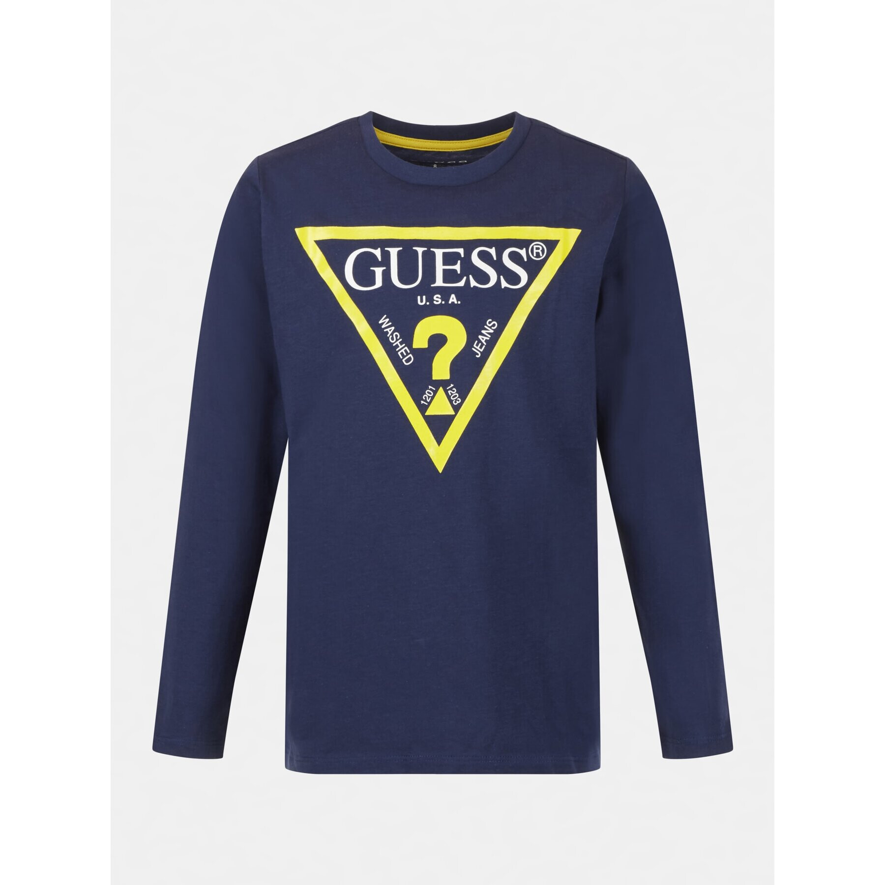 Guess Halenka L84I29 K8HM0 Tmavomodrá Regular Fit - Pepit.cz