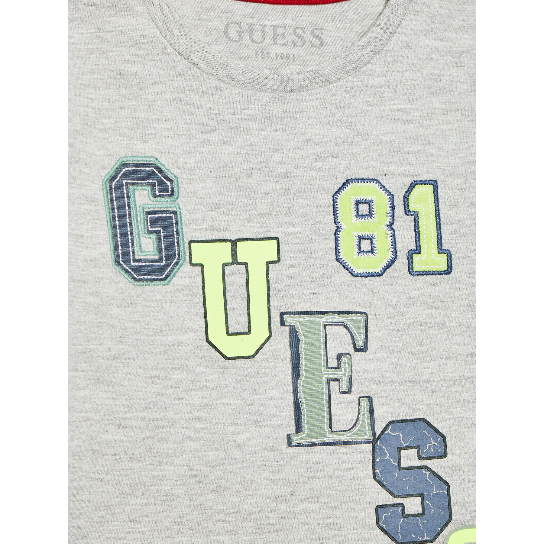 Guess Halenka N2YI28 K9N50 Šedá Regular Fit - Pepit.cz