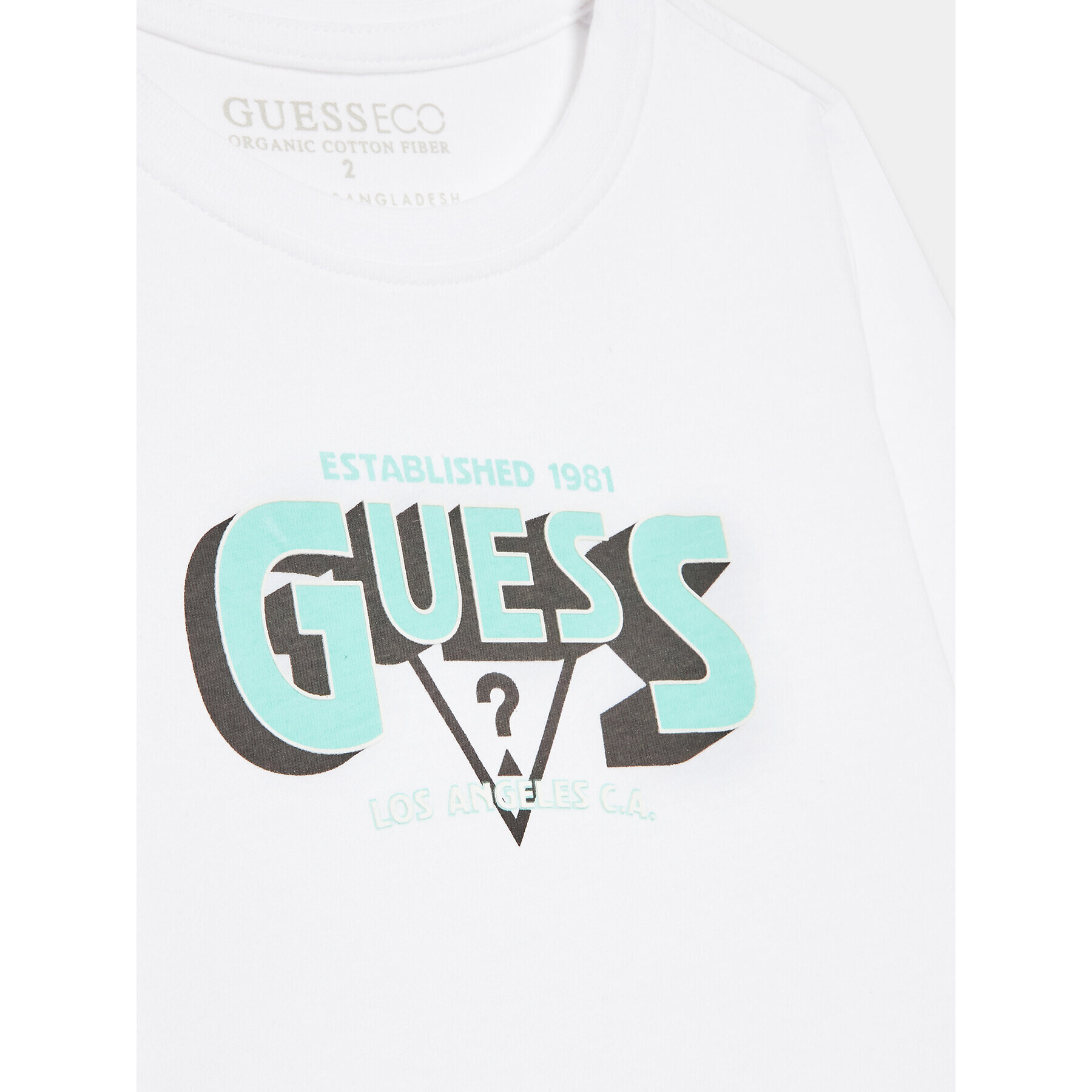 Guess Halenka N3YI16 K8HM4 Bílá Regular Fit - Pepit.cz