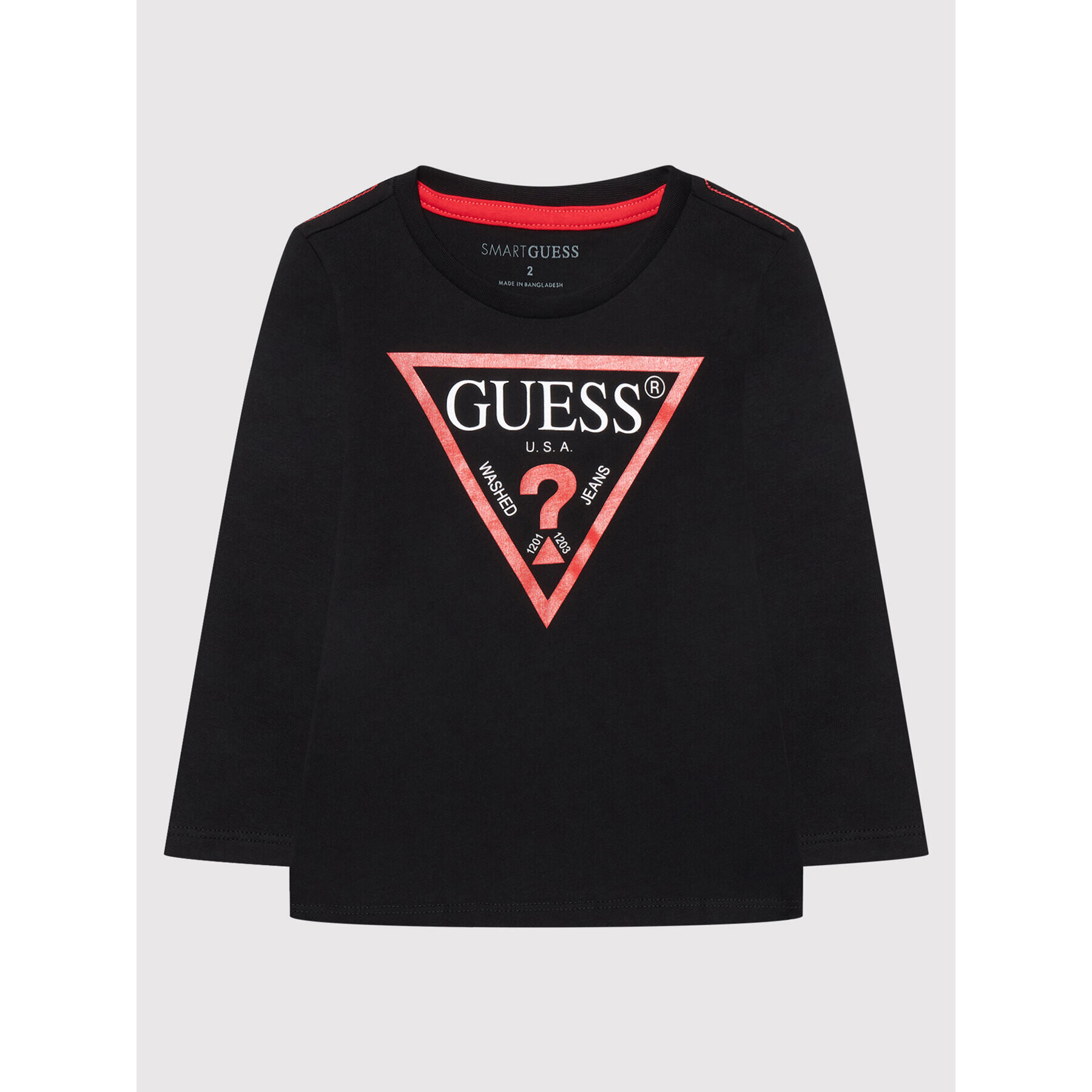 Guess Halenka N84I24 K8HM0 Černá Regular Fit - Pepit.cz