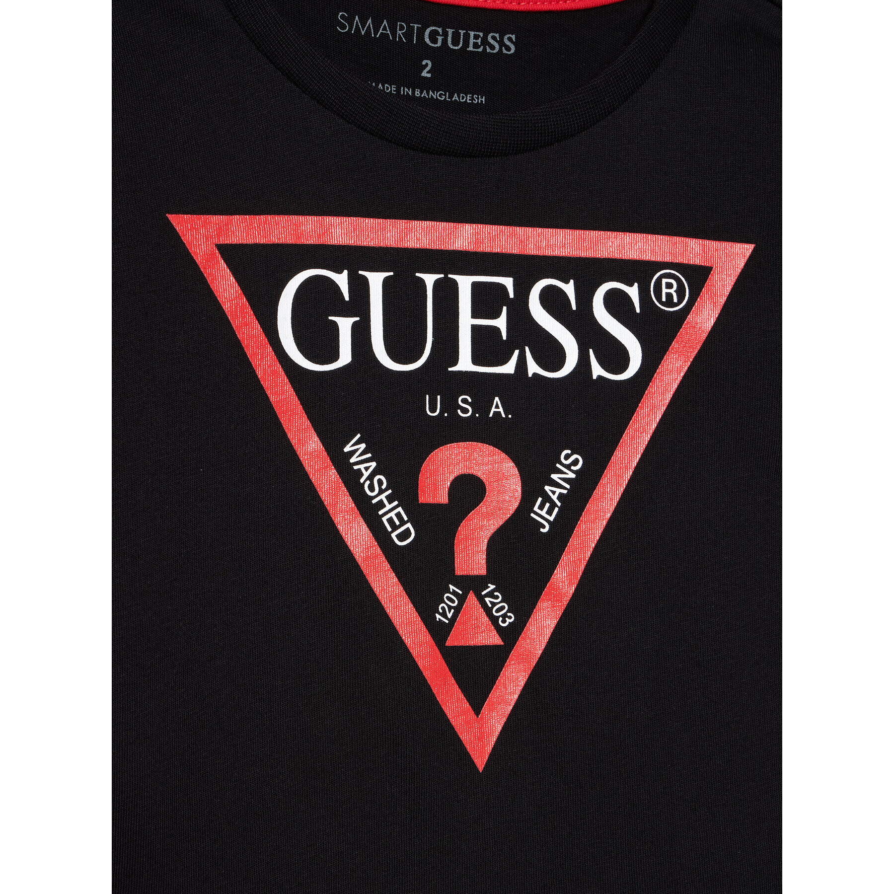 Guess Halenka N84I24 K8HM0 Černá Regular Fit - Pepit.cz