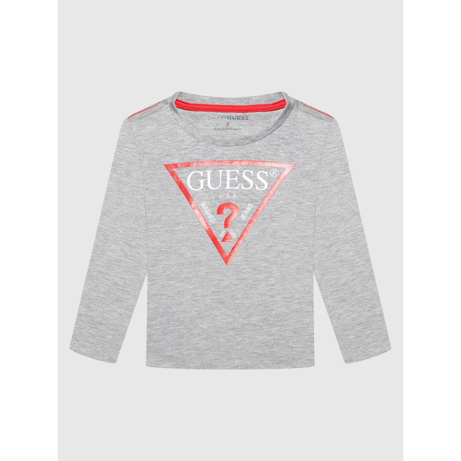 Guess Halenka N84I24 K8HM0 Šedá Regular Fit - Pepit.cz