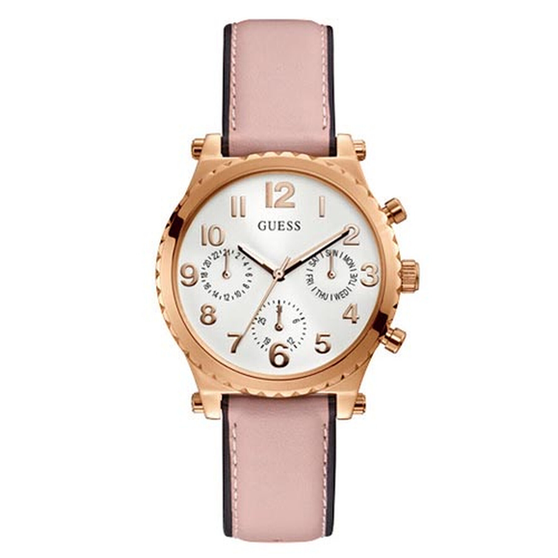 Guess Hodinky Athena GW0036L3 Růžová - Pepit.cz