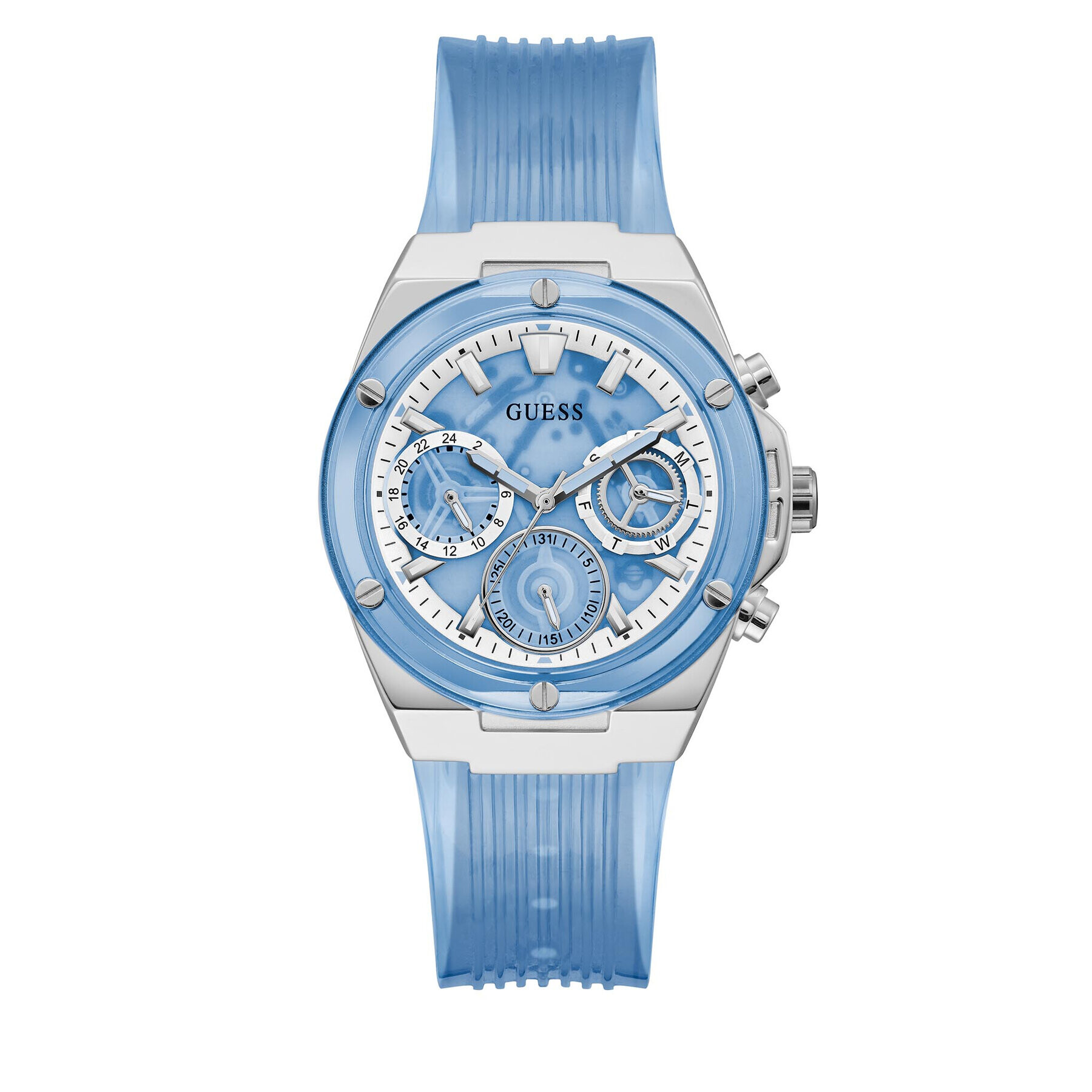 Guess Hodinky Athena GW0409L1 Modrá - Pepit.cz