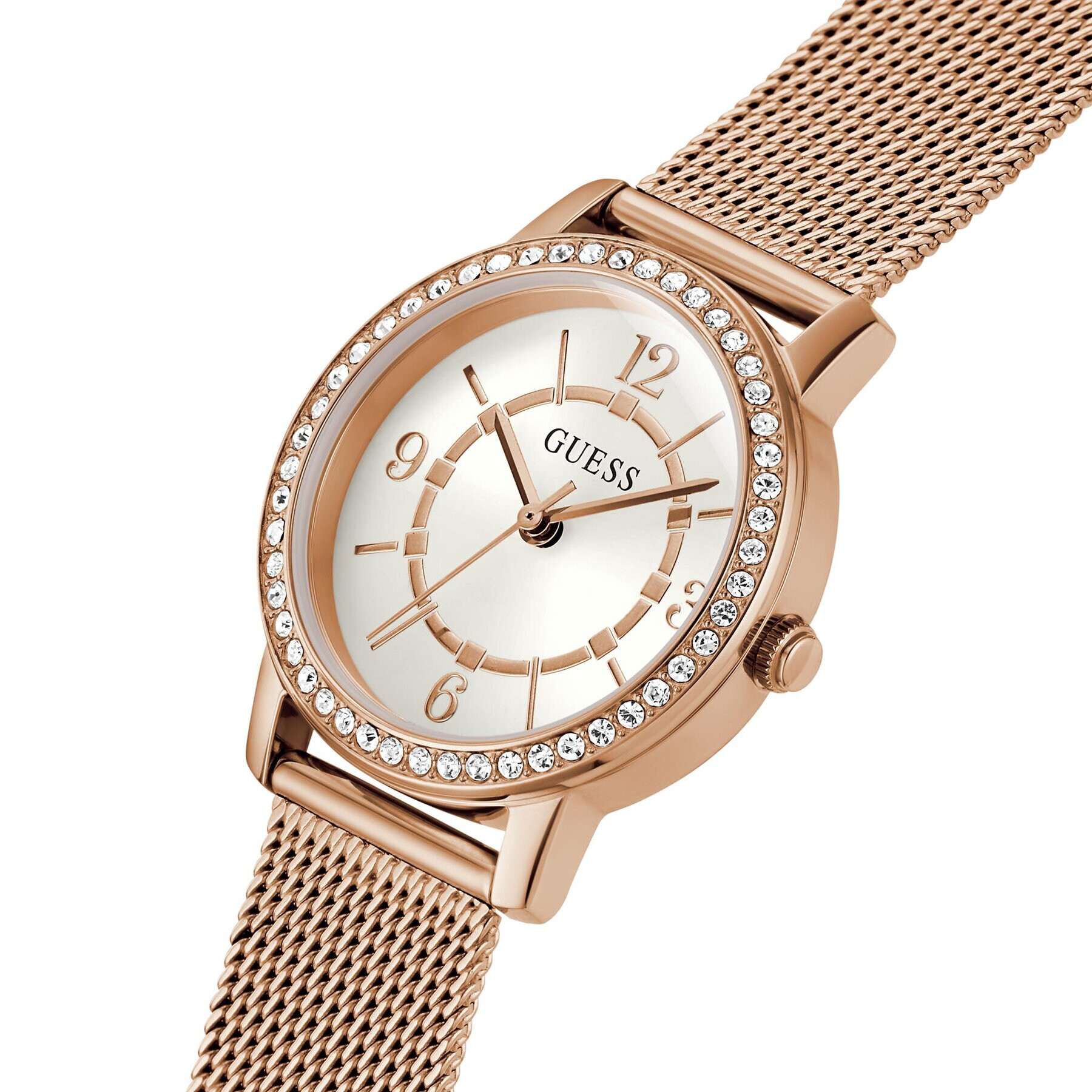 Guess Hodinky Melody GW0534L3 Růžové zlato - Pepit.cz