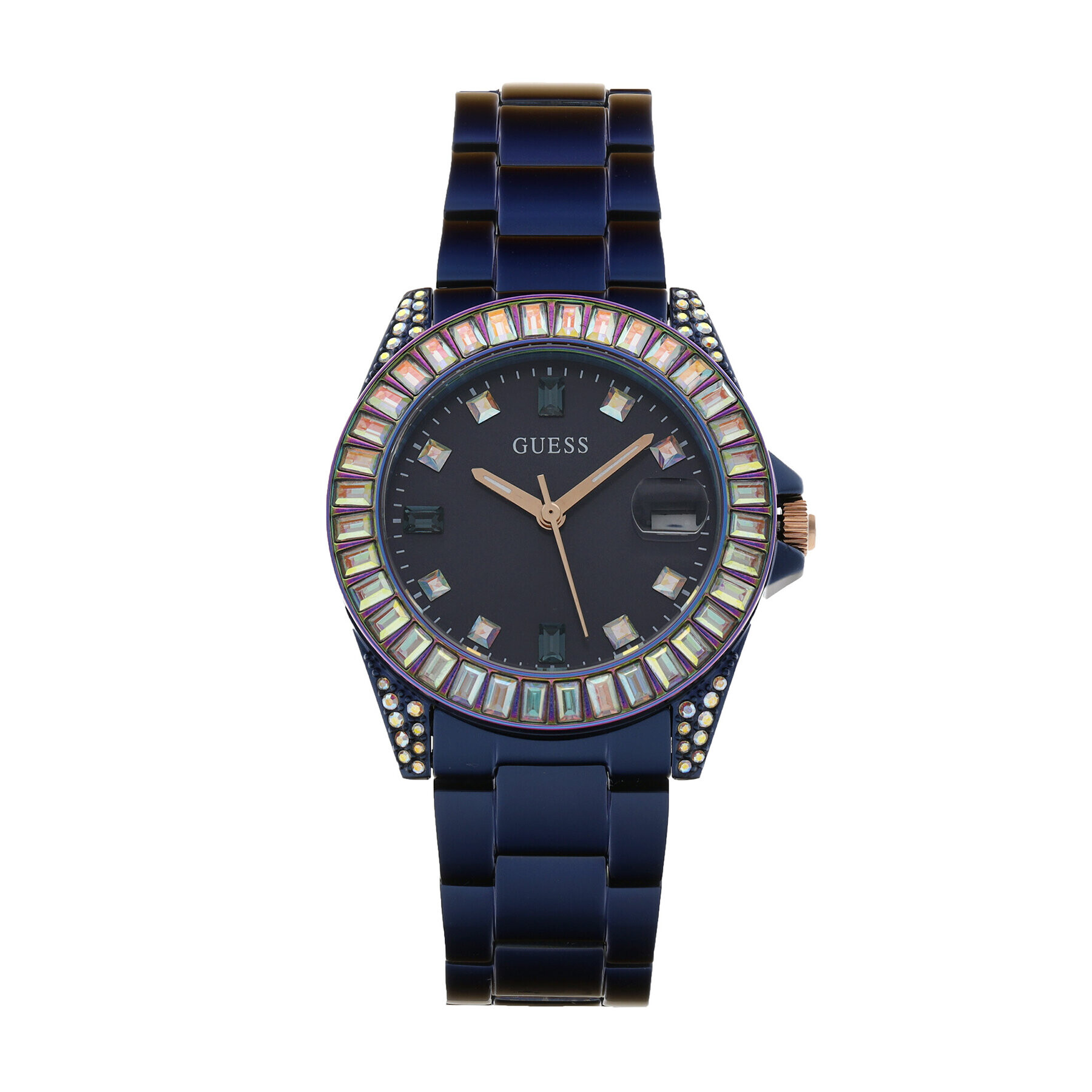 Guess Hodinky Opaline GW0475L2 Tmavomodrá - Pepit.cz