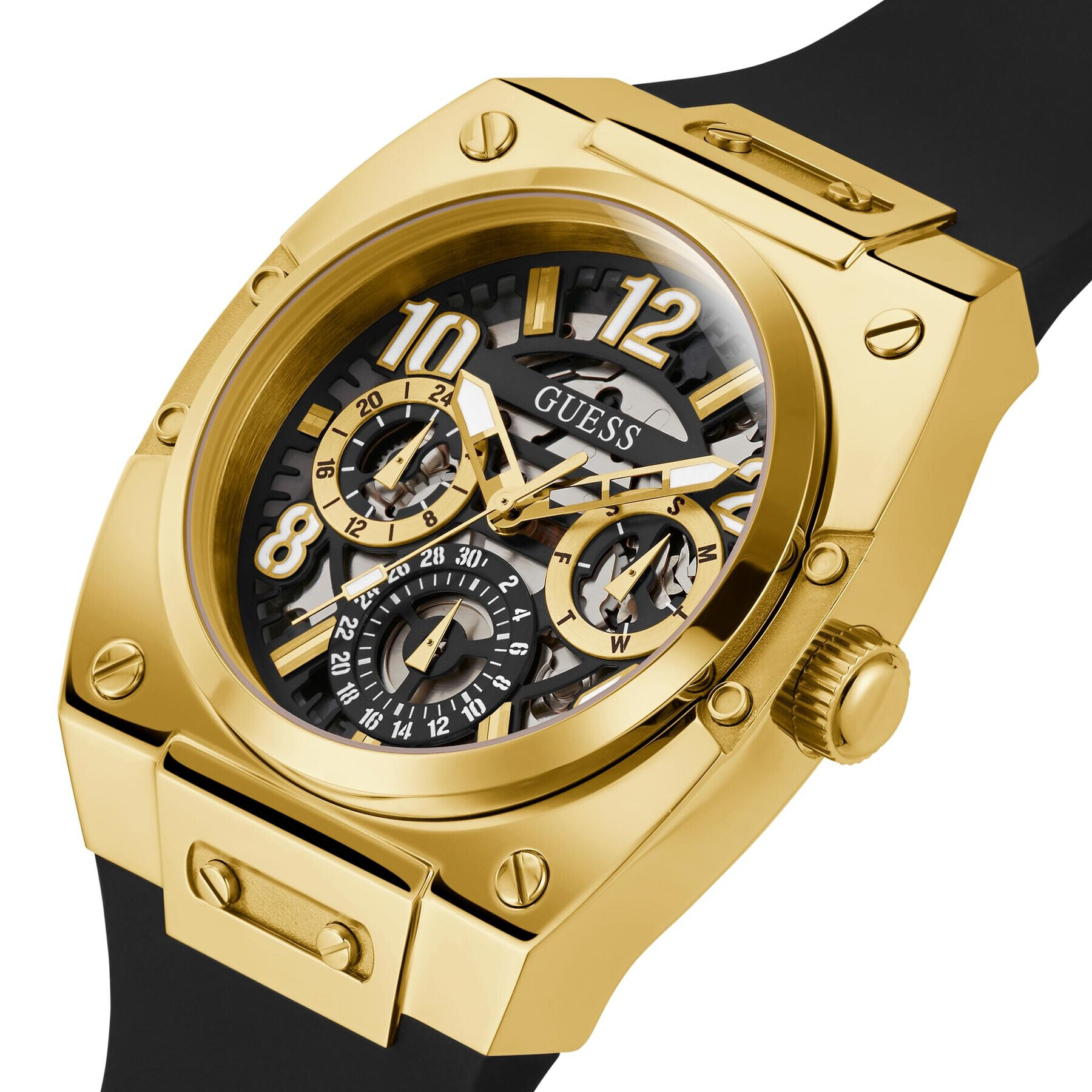 Guess Hodinky Prodigy GW0569G2 Černá - Pepit.cz