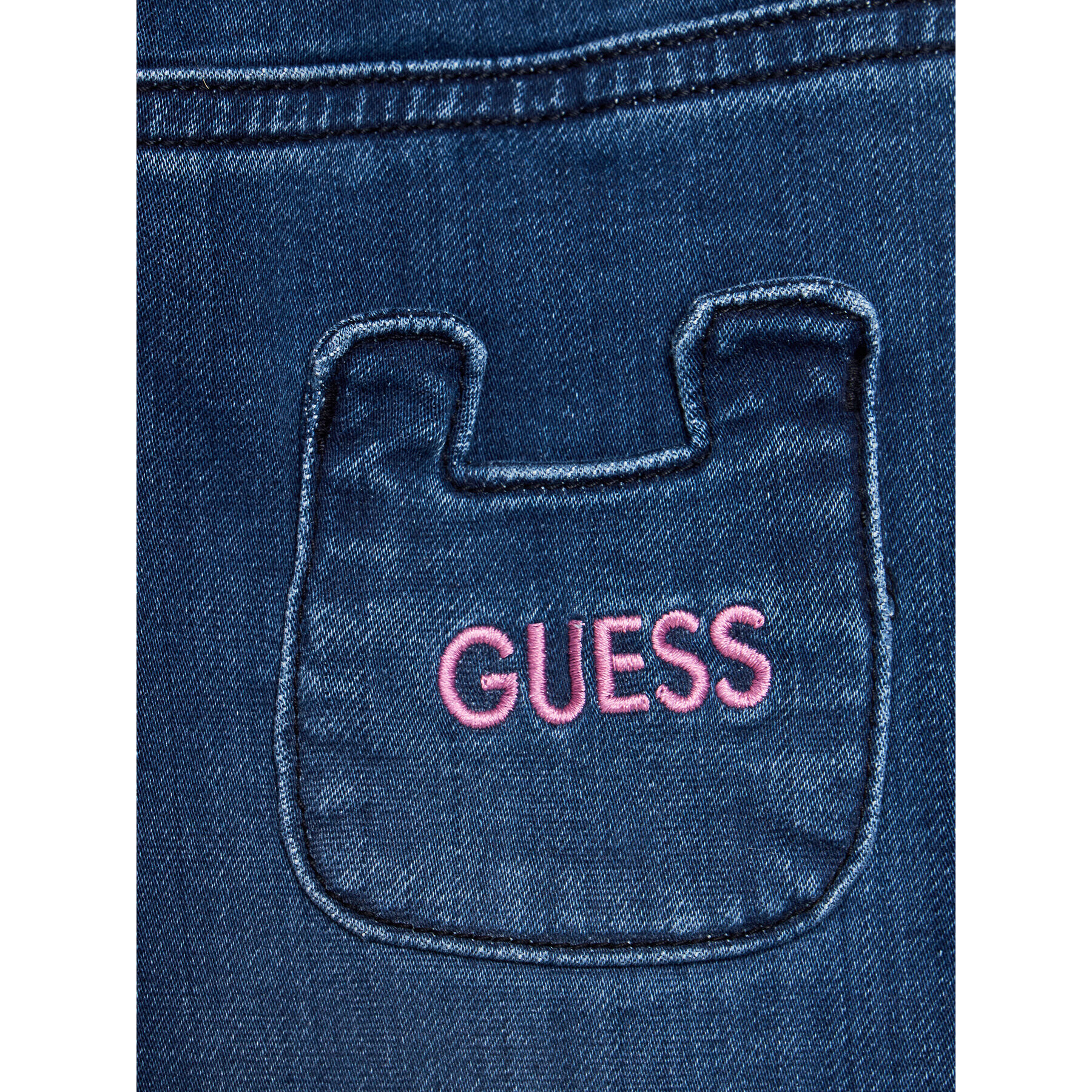 Guess Jeansy K3BA06 D57M0 Modrá Regular Fit - Pepit.cz