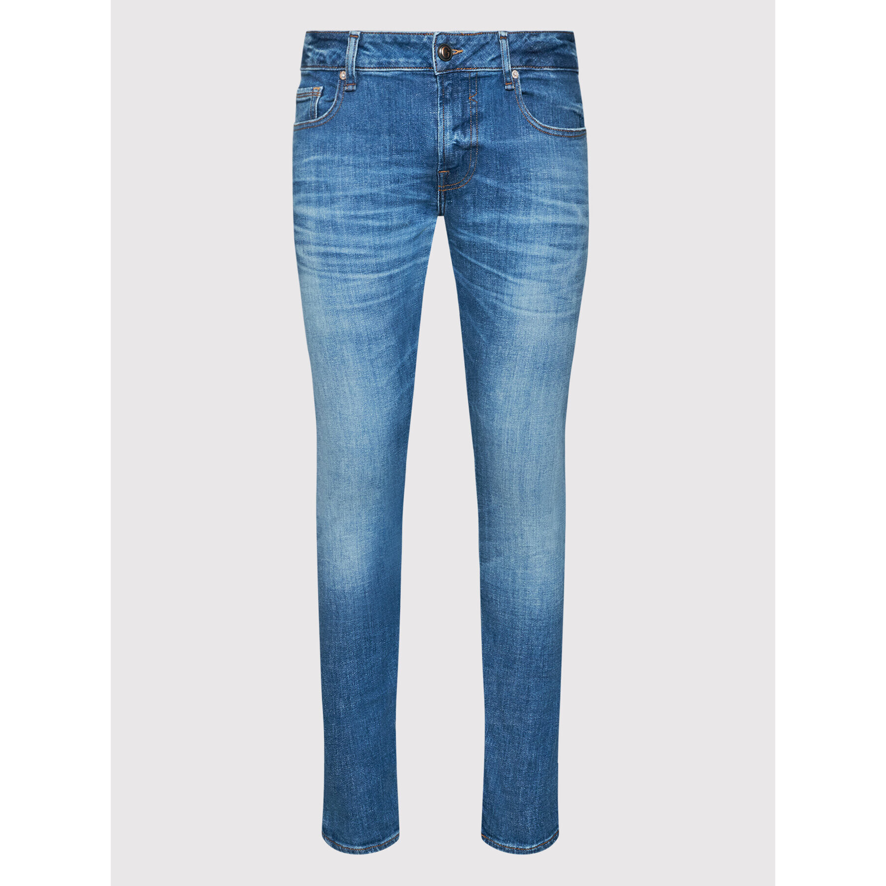 Guess Jeansy M2RAN1 D46AE Modrá Skinny Fit - Pepit.cz