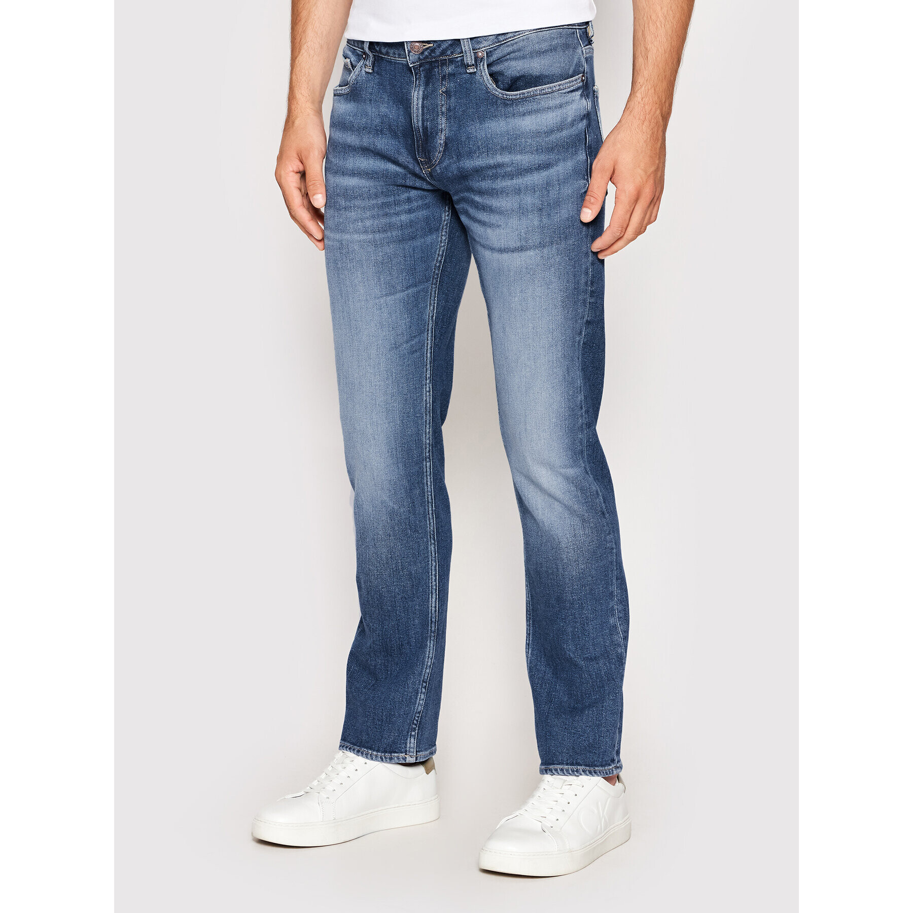 Guess Jeansy M2YAN2 D4Q42 Modrá Slim Fit - Pepit.cz