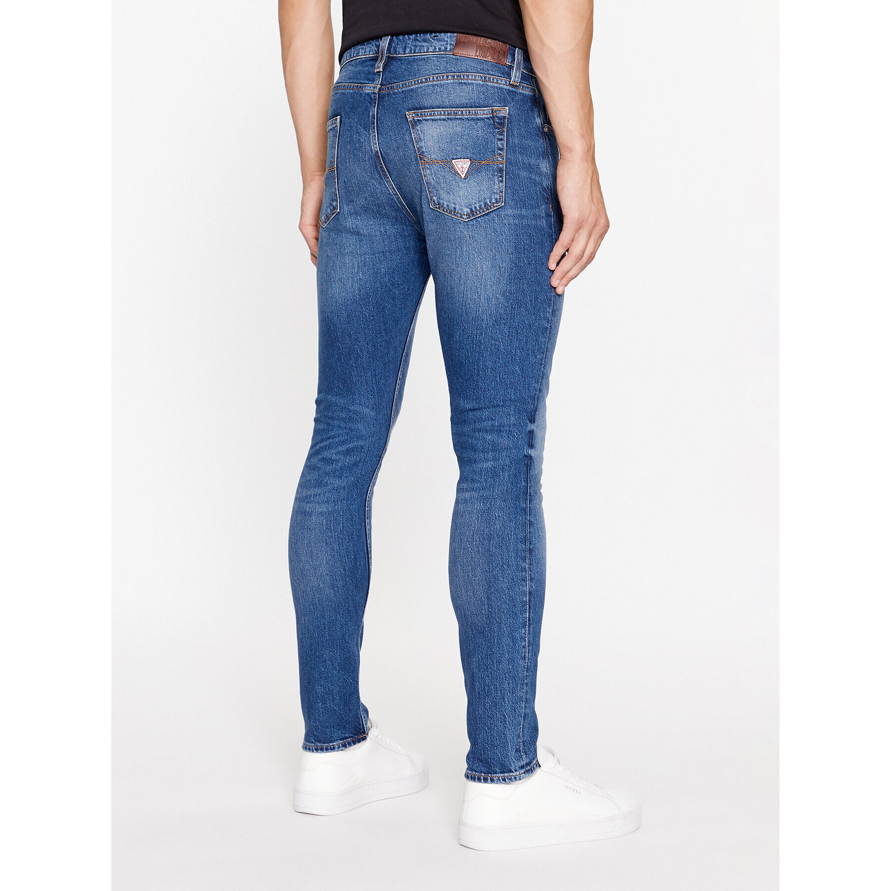 Guess Jeansy M3BA27 D4Z83 Šedá Slim Fit - Pepit.cz