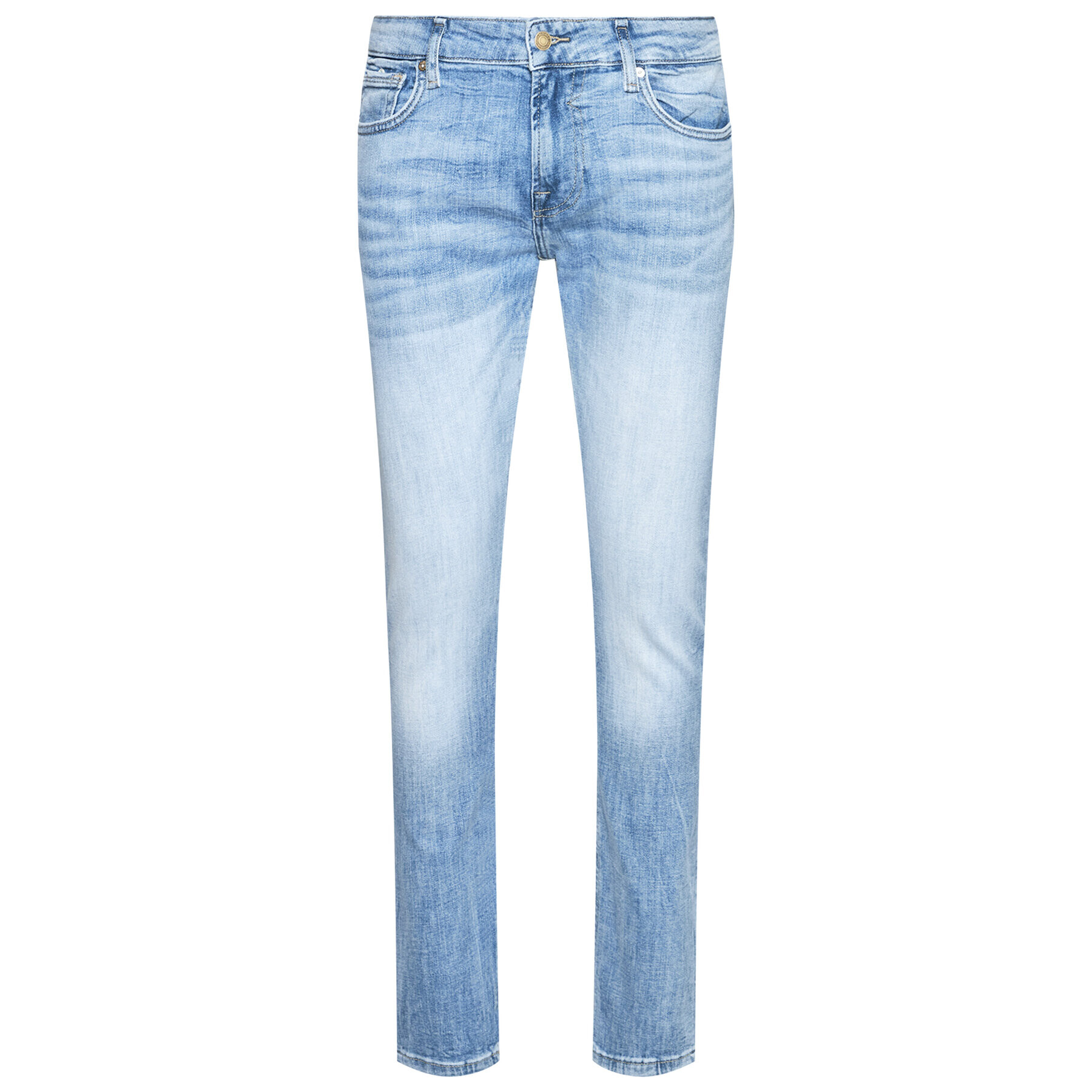 Guess Jeansy Miami M1RAN1 D4B73 Modrá Skinny Fit - Pepit.cz