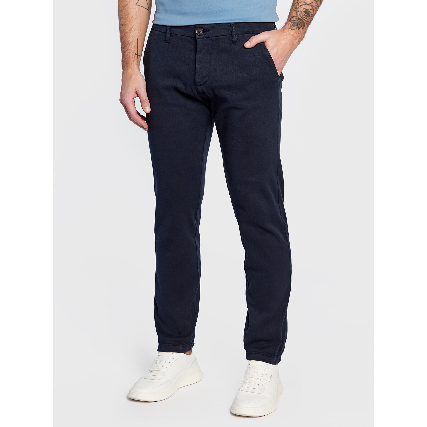 Guess Jeansy Myron M3RB26 WF5U3 Tmavomodrá Slim Fit - Pepit.cz