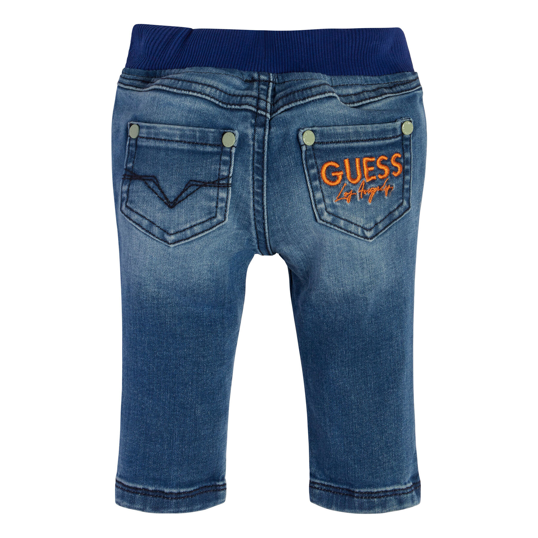 Guess Jeansy N3GA00 D4CA0 Modrá Relaxed Fit - Pepit.cz