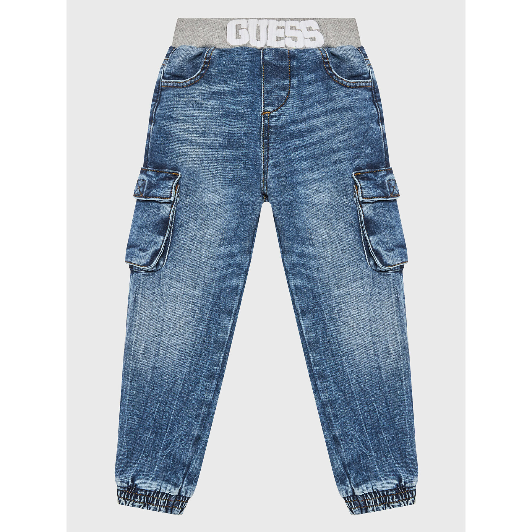 Guess Jeansy N3RA05 D4GV0 Modrá Regular Fit - Pepit.cz