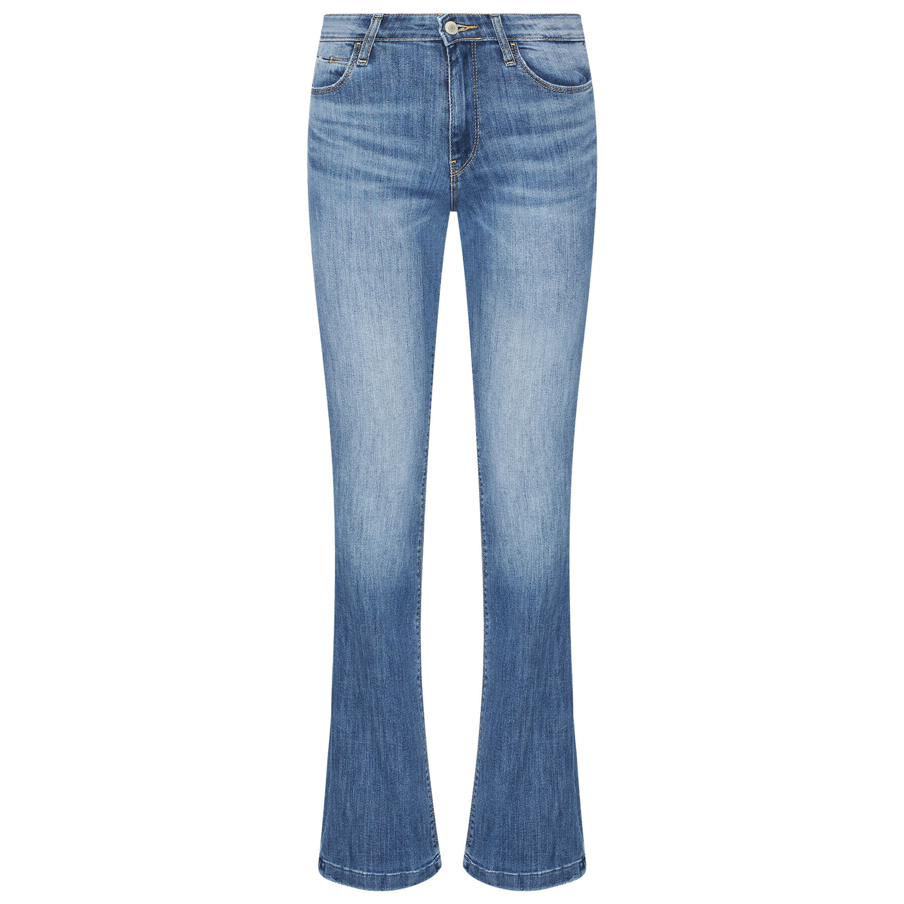 Guess Jeansy Super Stretch W1RA58 D4B11 Modrá Slim Fit - Pepit.cz