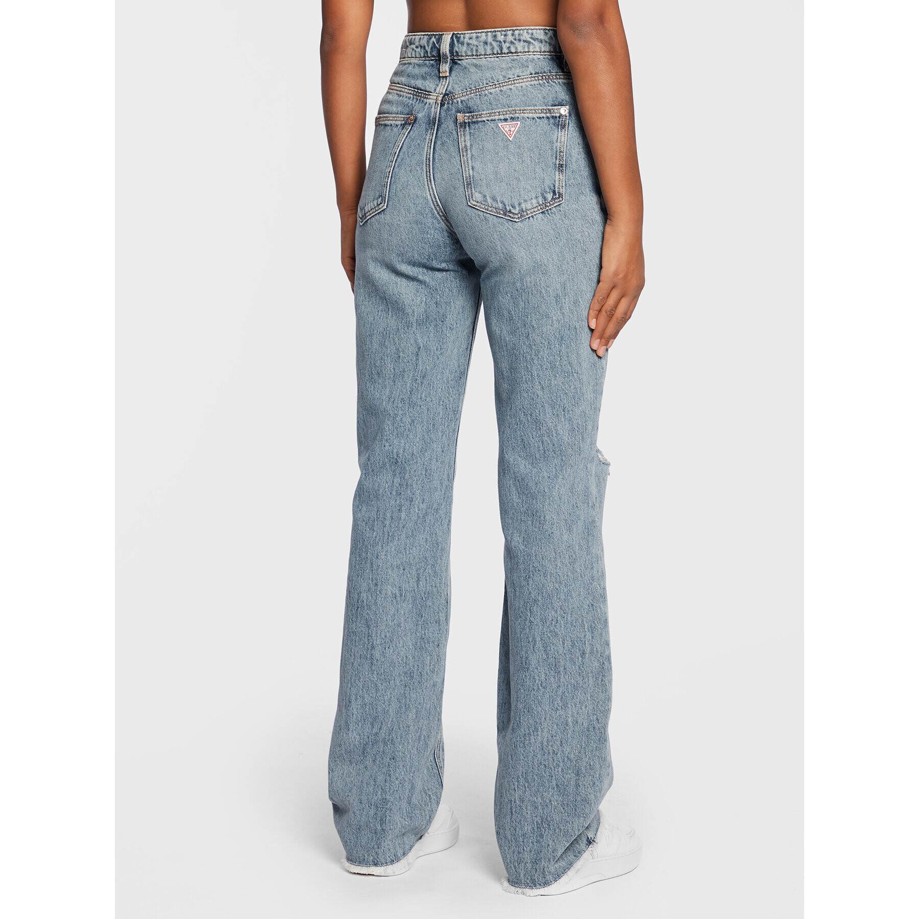 Guess Jeansy W2BA33 D4VI2 Modrá Straight Fit - Pepit.cz