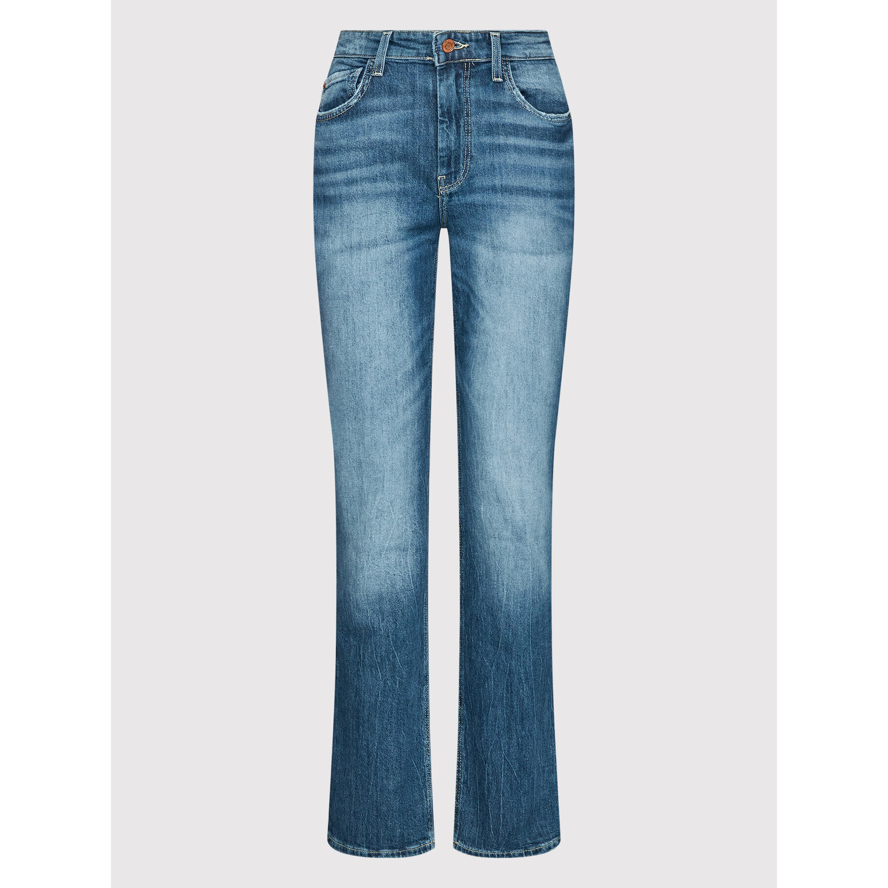 Guess Jeansy W2GA33 D4MS2 Modrá Athentic Fit - Pepit.cz