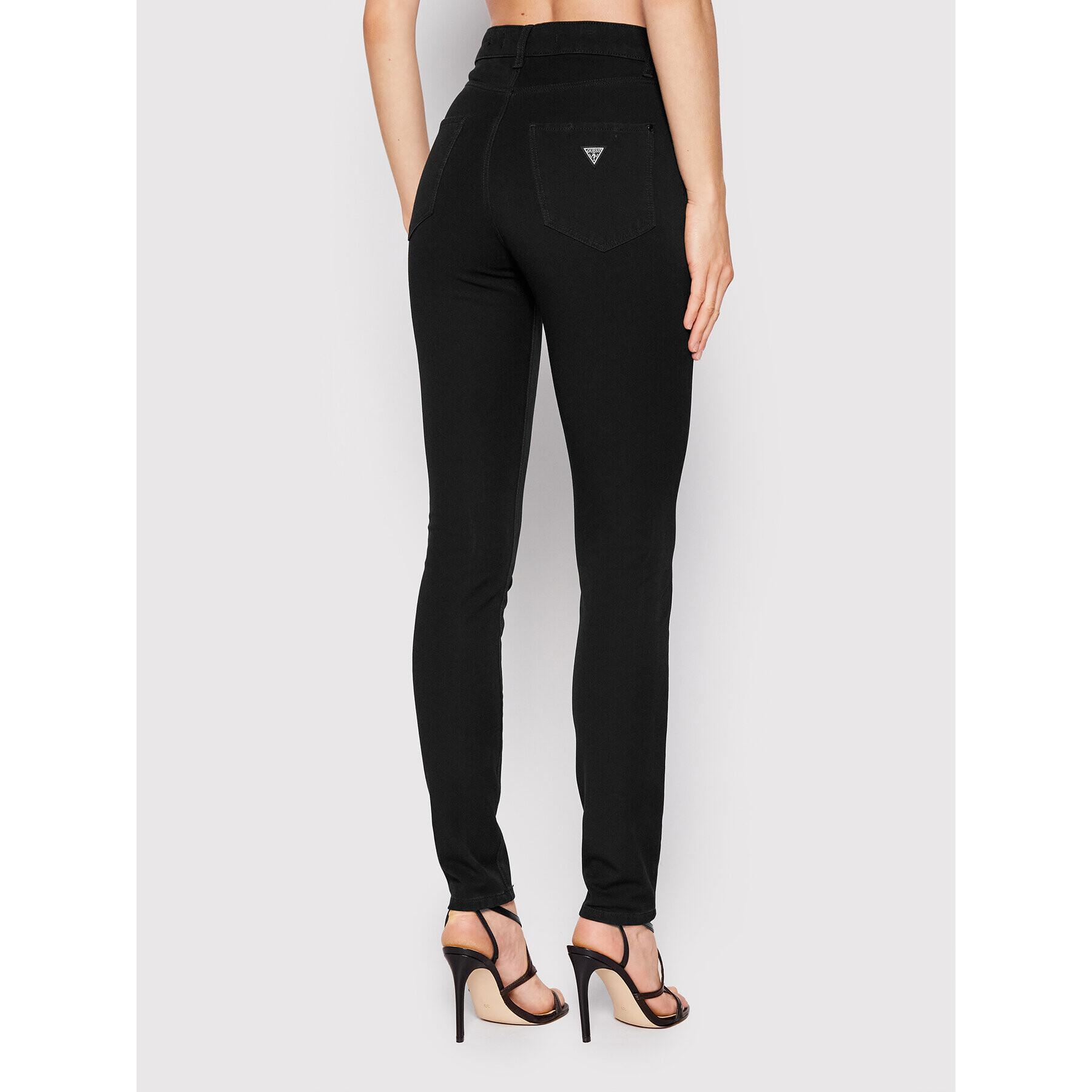 Guess Jeansy W2YA94 D4PP1 Černá Skinny Fit - Pepit.cz