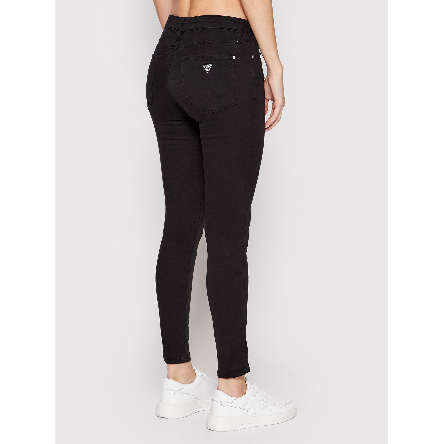 Guess Jeansy W2YAJ3 W77RE Černá Skinny Fit - Pepit.cz