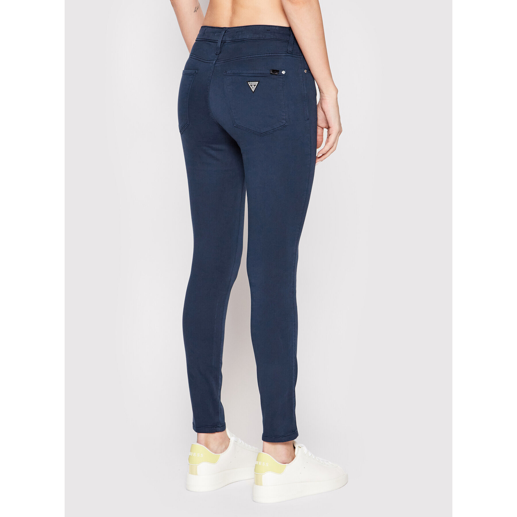 Guess Jeansy W2YAJ3 W77RE Tmavomodrá Skinny Fit - Pepit.cz