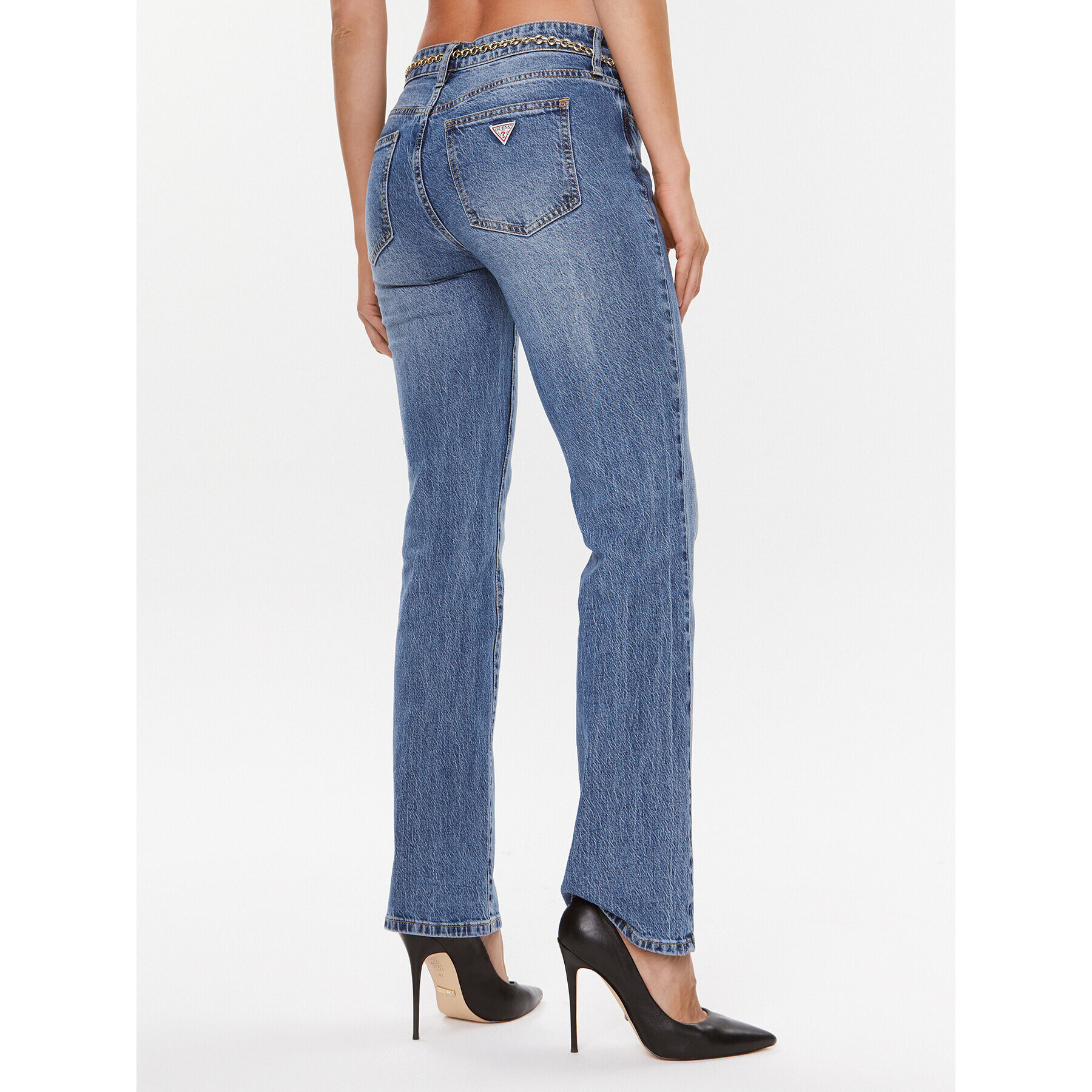 Guess Jeansy W3BA15 D55O0 Modrá Bootcut Fit - Pepit.cz