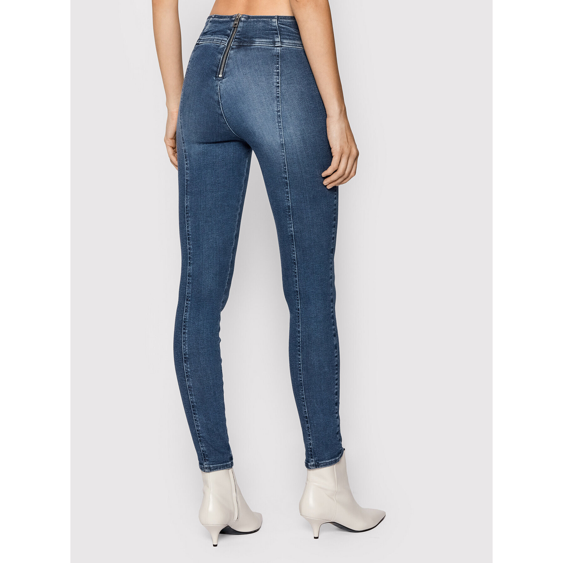 Guess Jeggins W1BA39 D46D0 Modrá Skinny Fit - Pepit.cz