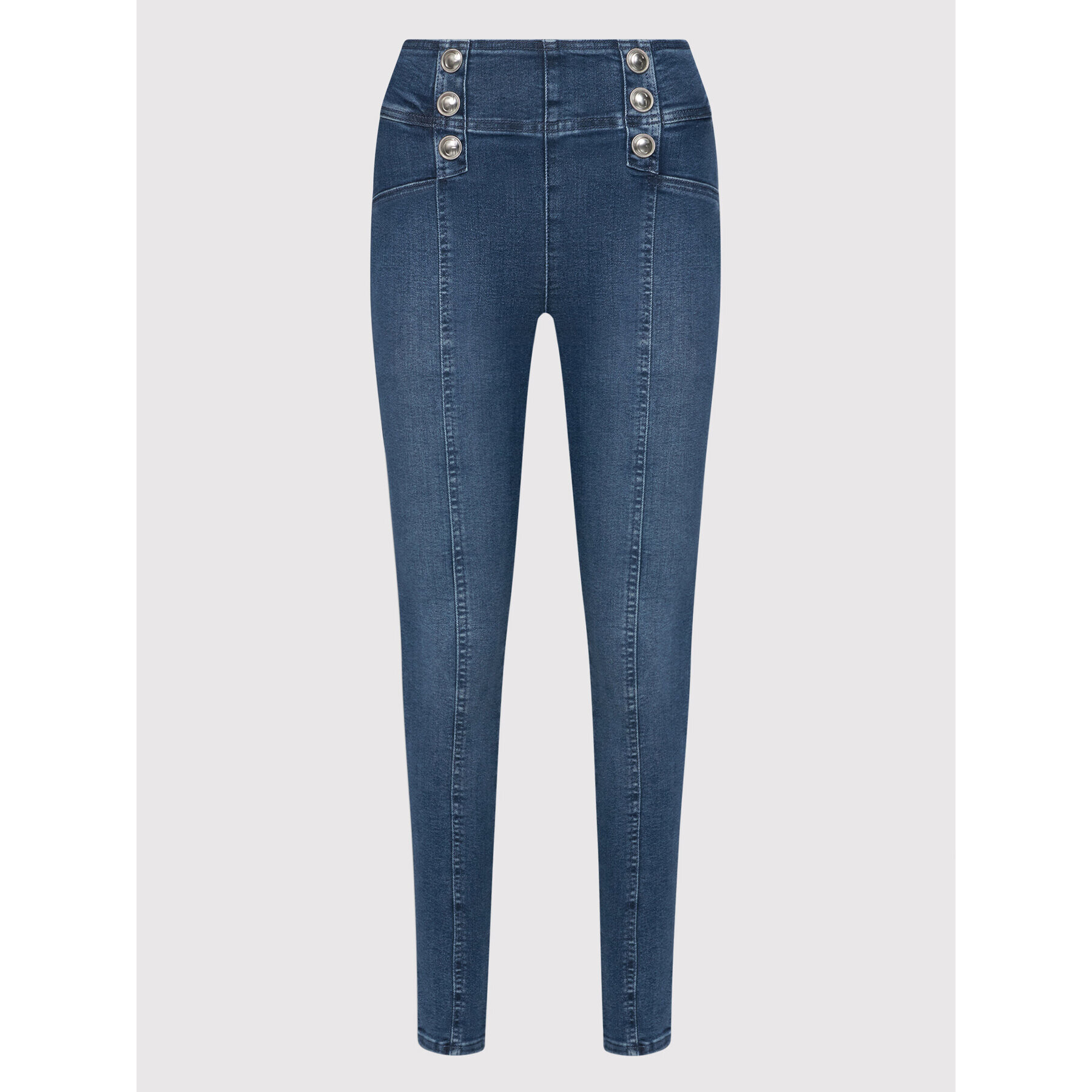 Guess Jeggins W1BA39 D46D0 Modrá Skinny Fit - Pepit.cz