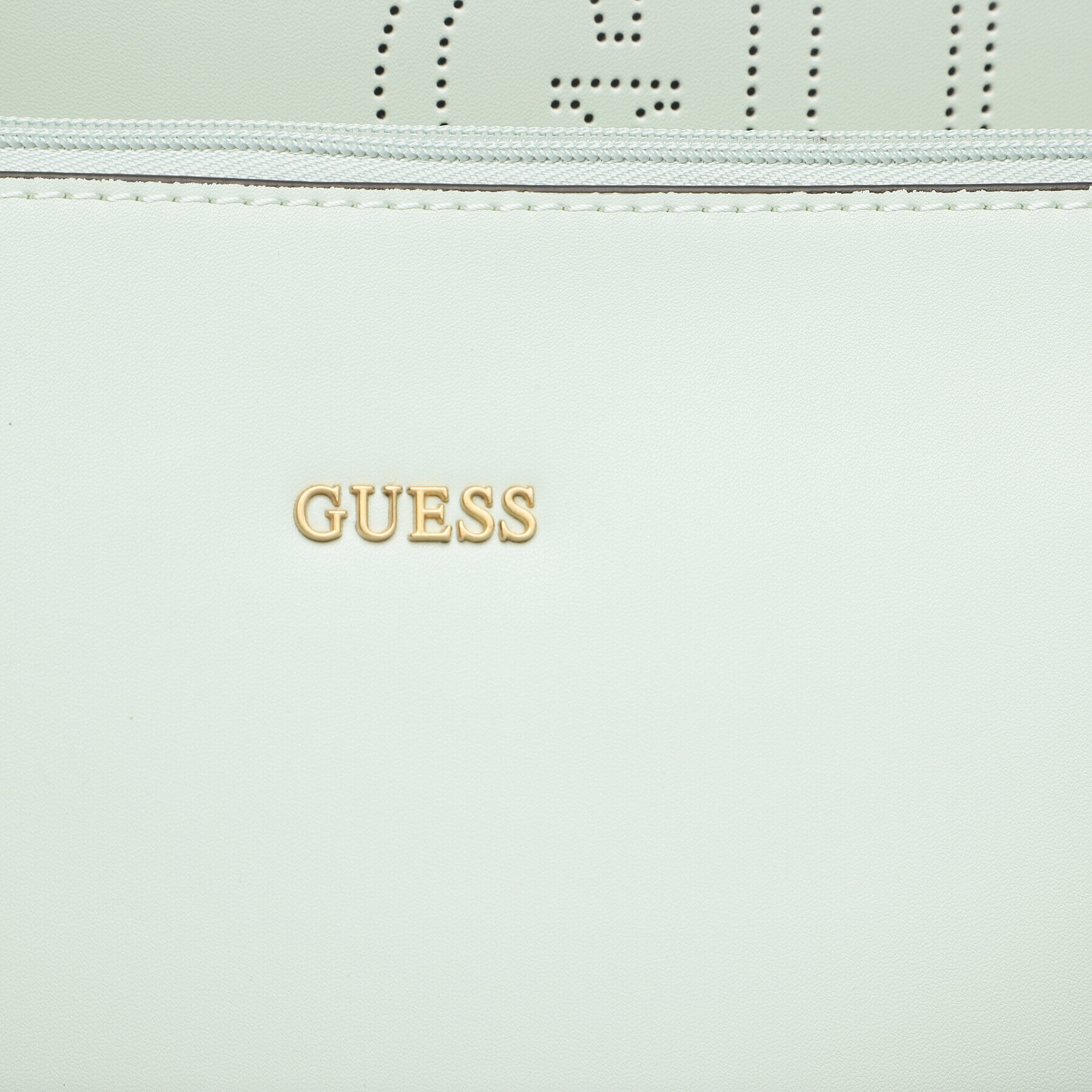 Guess Kabelka Katey Perf (WH) HWWH87 69230 Zelená - Pepit.cz