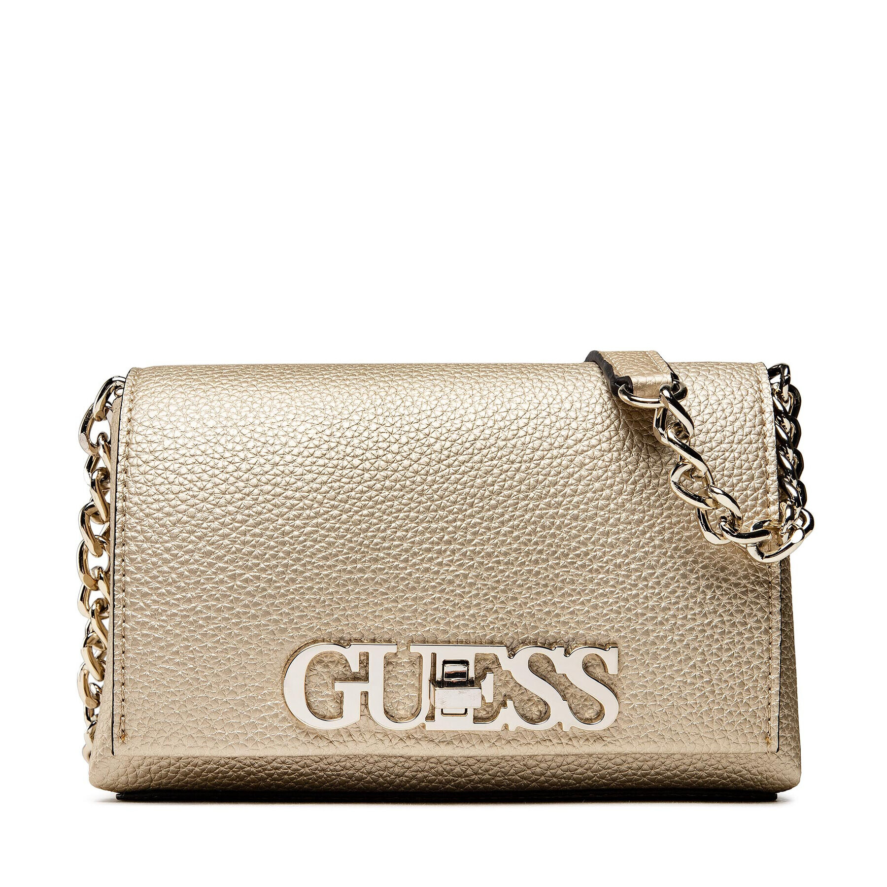 Guess Kabelka Uptown Chic (MG) Mini HWMG73 01780 Zlatá - Pepit.cz