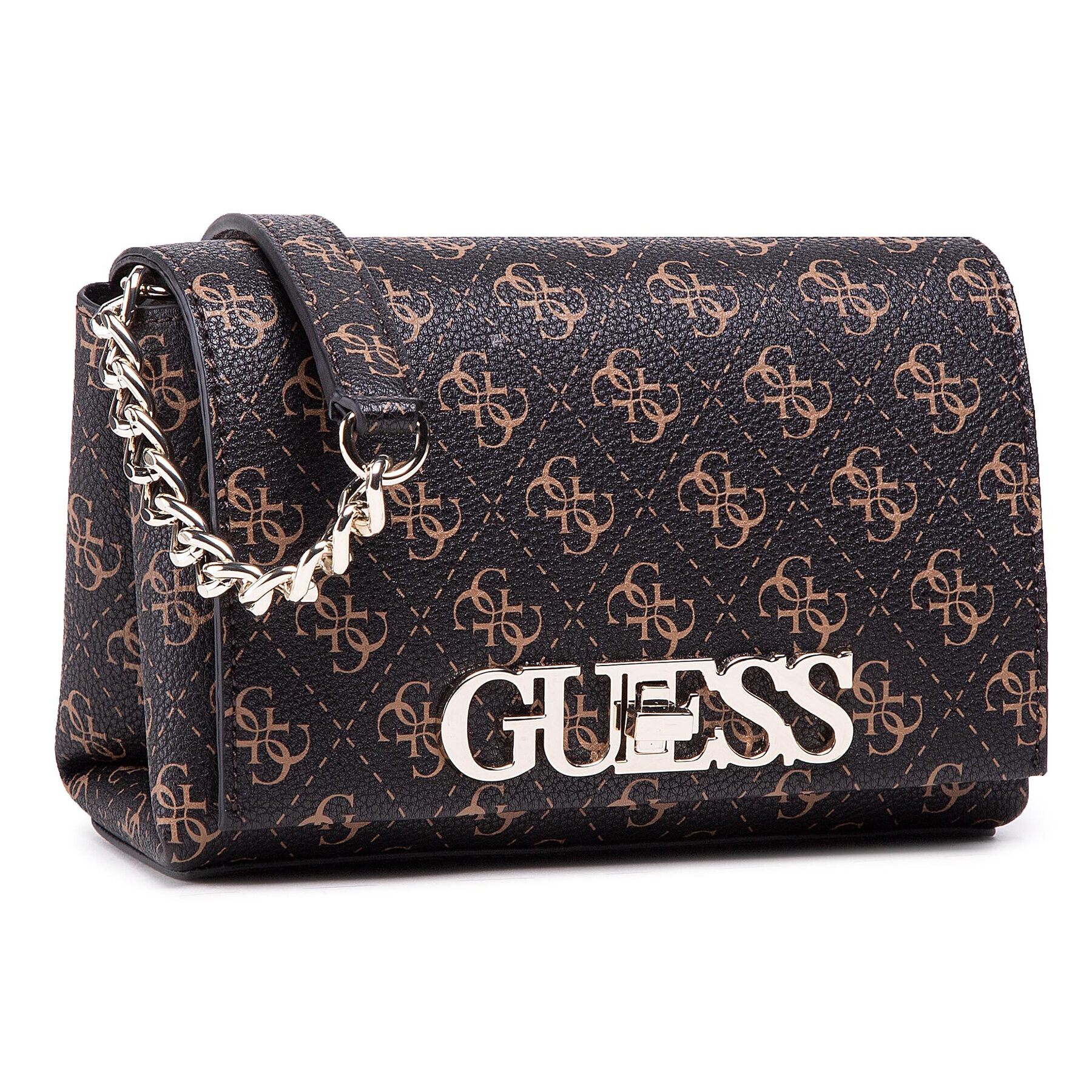 Guess Kabelka Uptown Chic (Ql) Mini HWQL73 01780 Hnědá - Pepit.cz