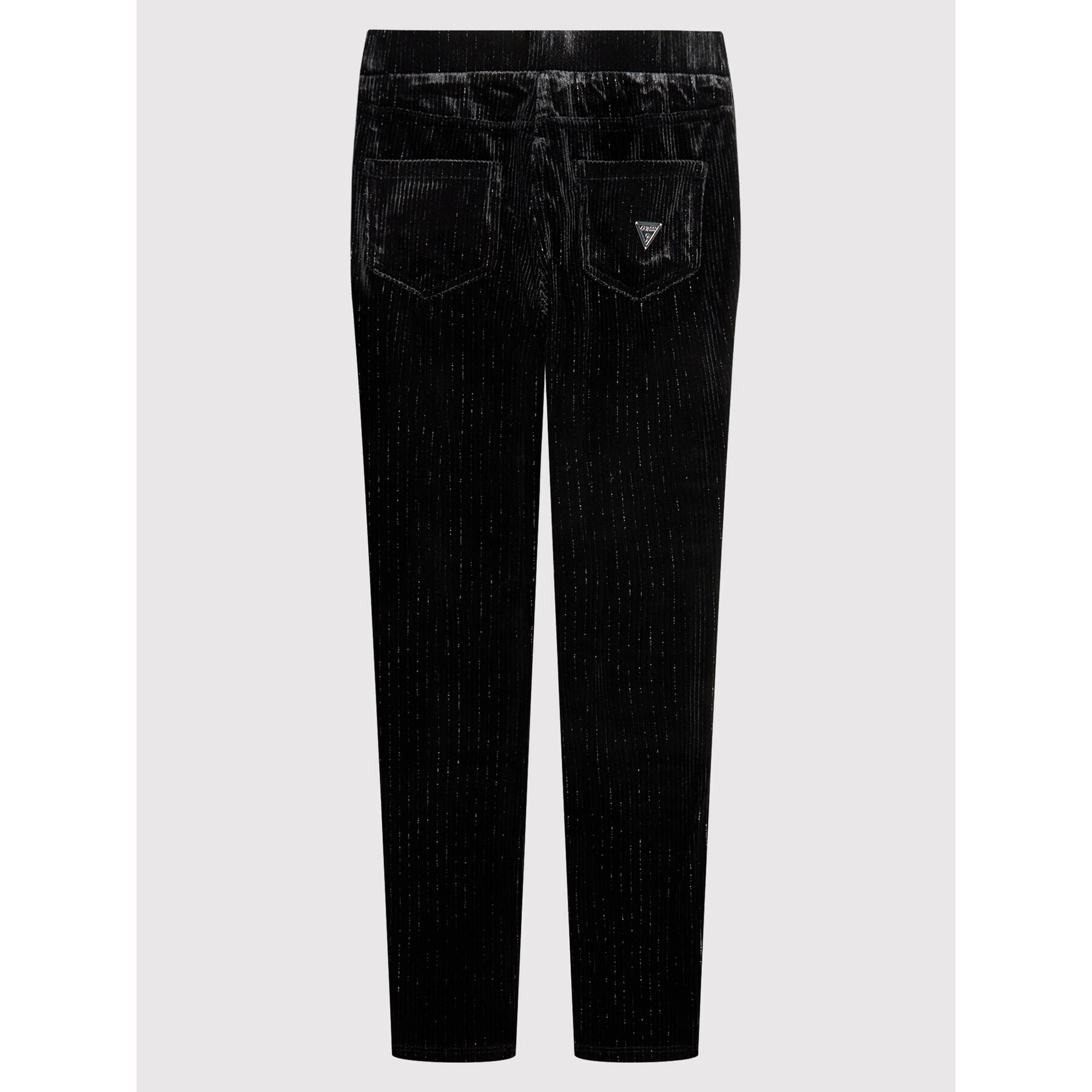 Guess Kalhoty z materiálu J1BB03 KAUZ0 Černá Slim Fit - Pepit.cz