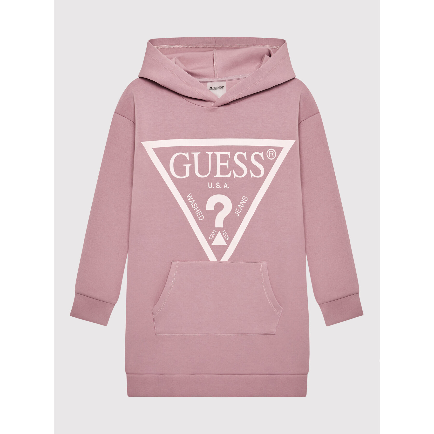 Guess Každodenní šaty J2YK28 FL03S Fialová Regular Fit - Pepit.cz