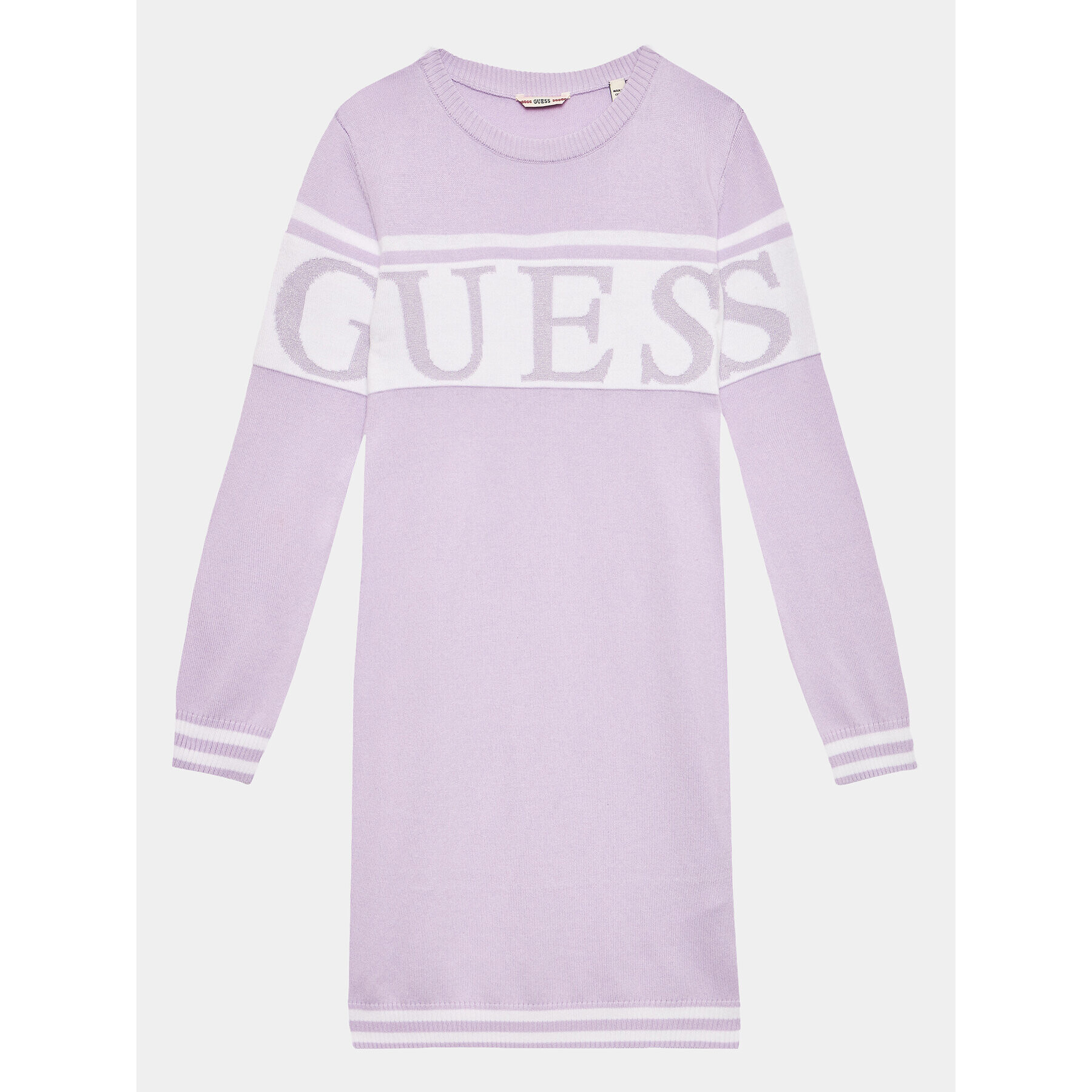 Guess Každodenní šaty J3YK03 Z38B0 Fialová Regular Fit - Pepit.cz